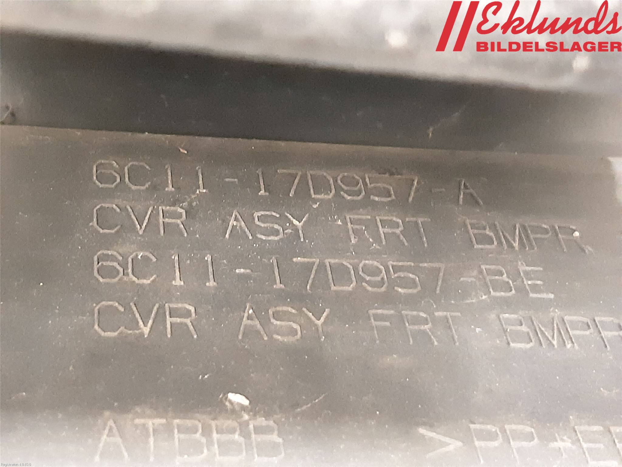 Ford TRANSIT    06-13 Stötfångarbeklädnad Fram