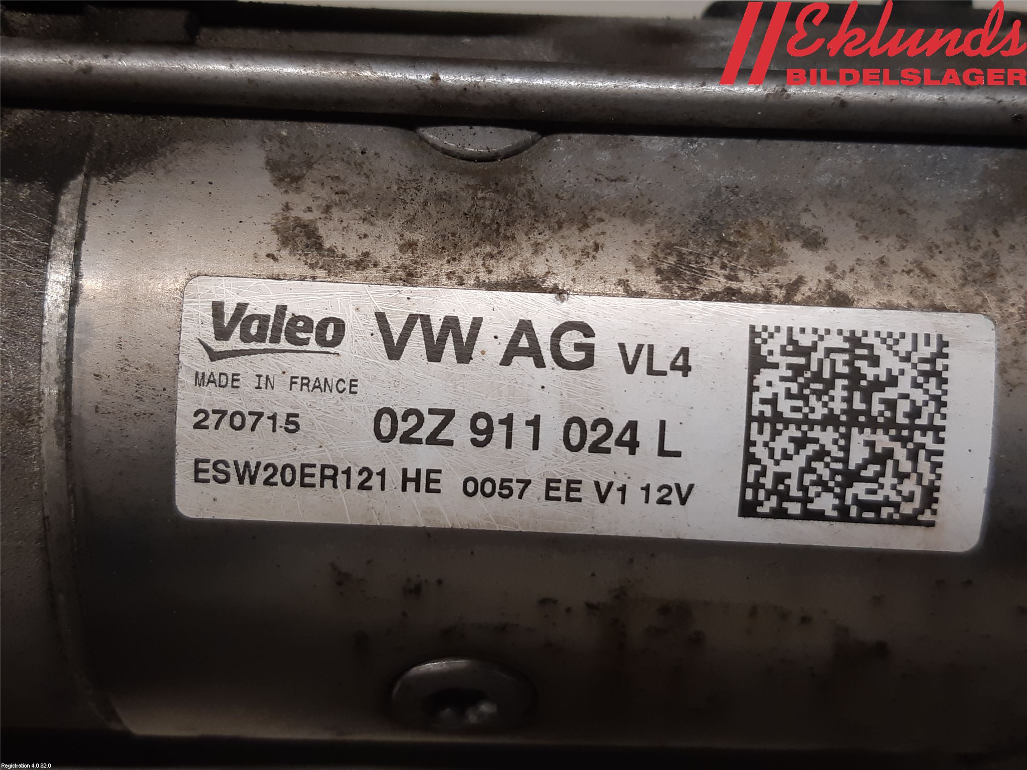 Volkswagen VW GOLF / E-GOLF VII 13-20 Startmotor Diesel