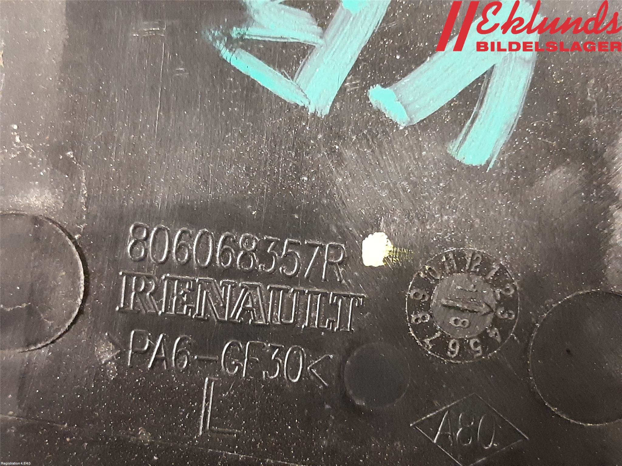 Renault CLIO IV 16-19 Dörrhandtag Yttre Vä