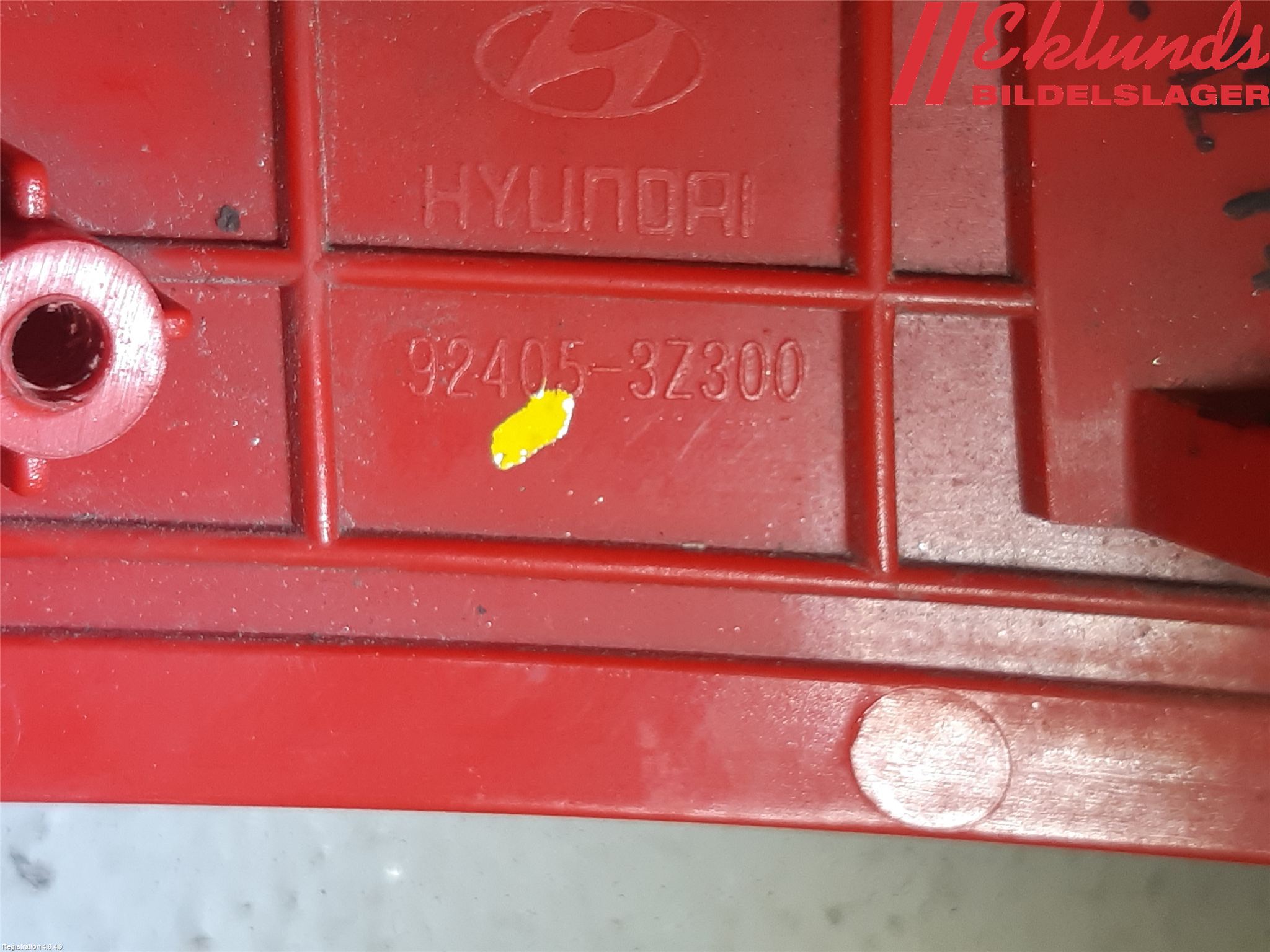 Hyundai i40 08-15 Dimljus/Reflex Bak