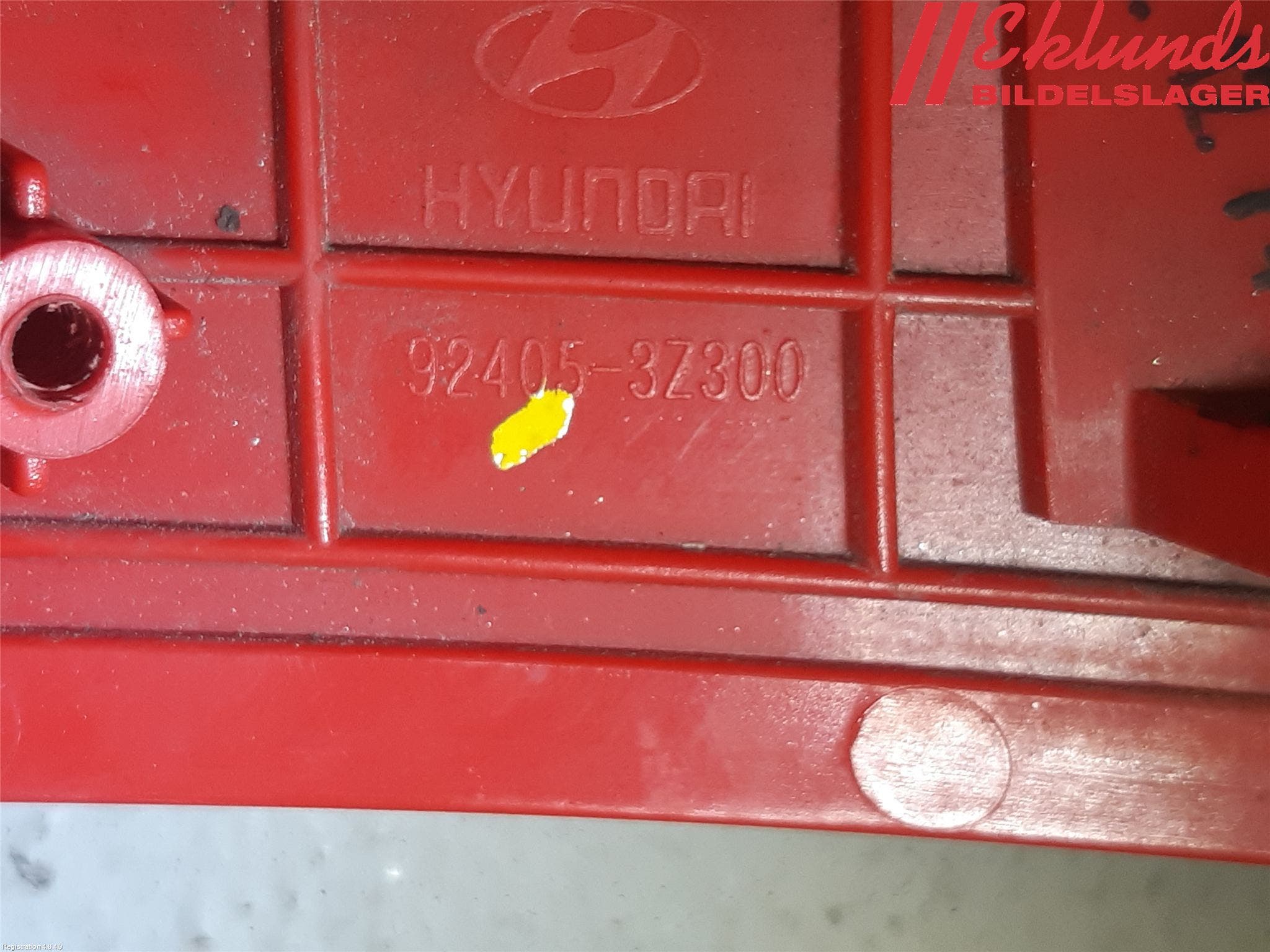 Hyundai i40 08-15 Dimljus/Reflex Bak