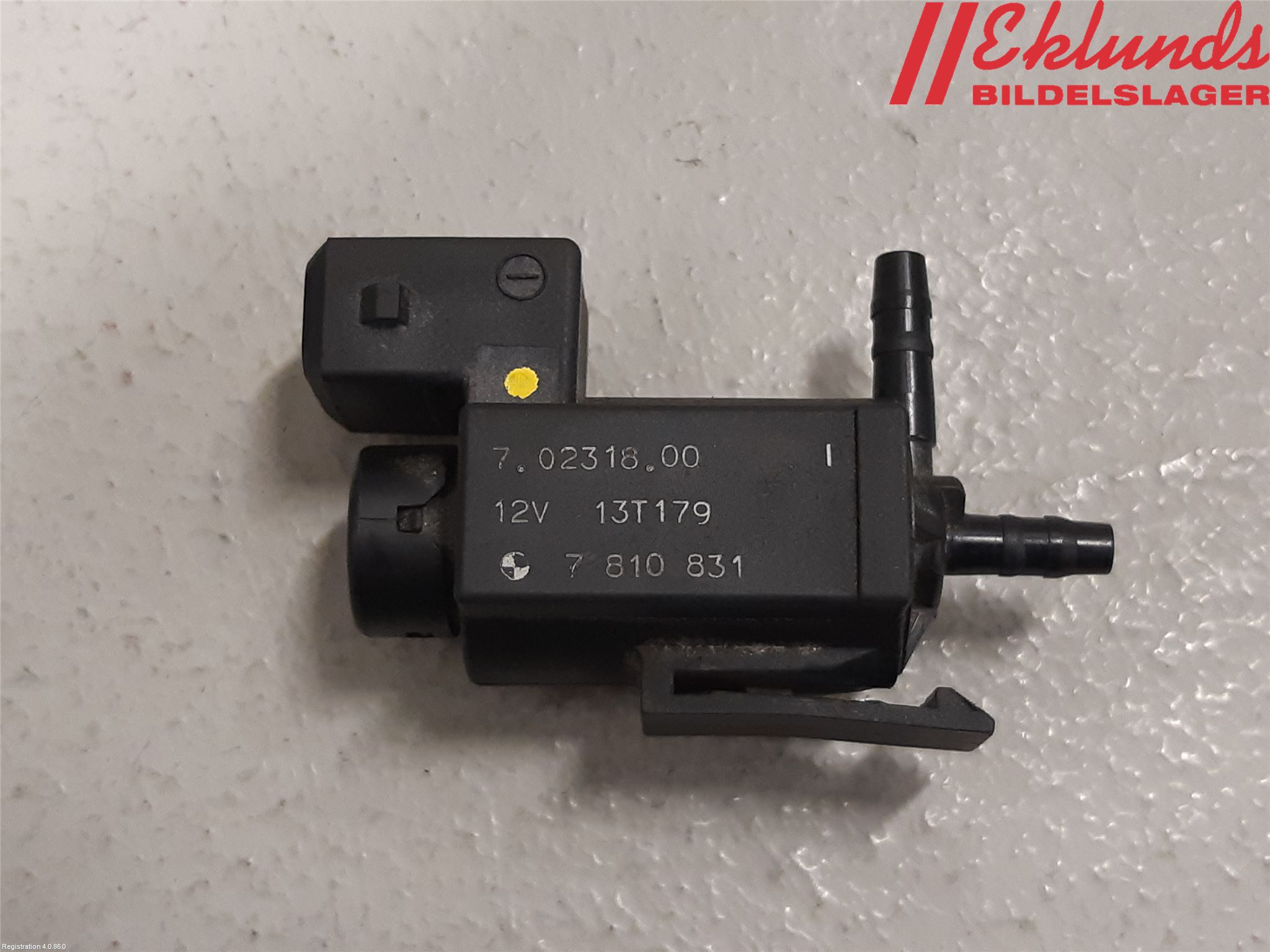 BMW 3 F30/F31/F80 12-19 Vakuumventil
