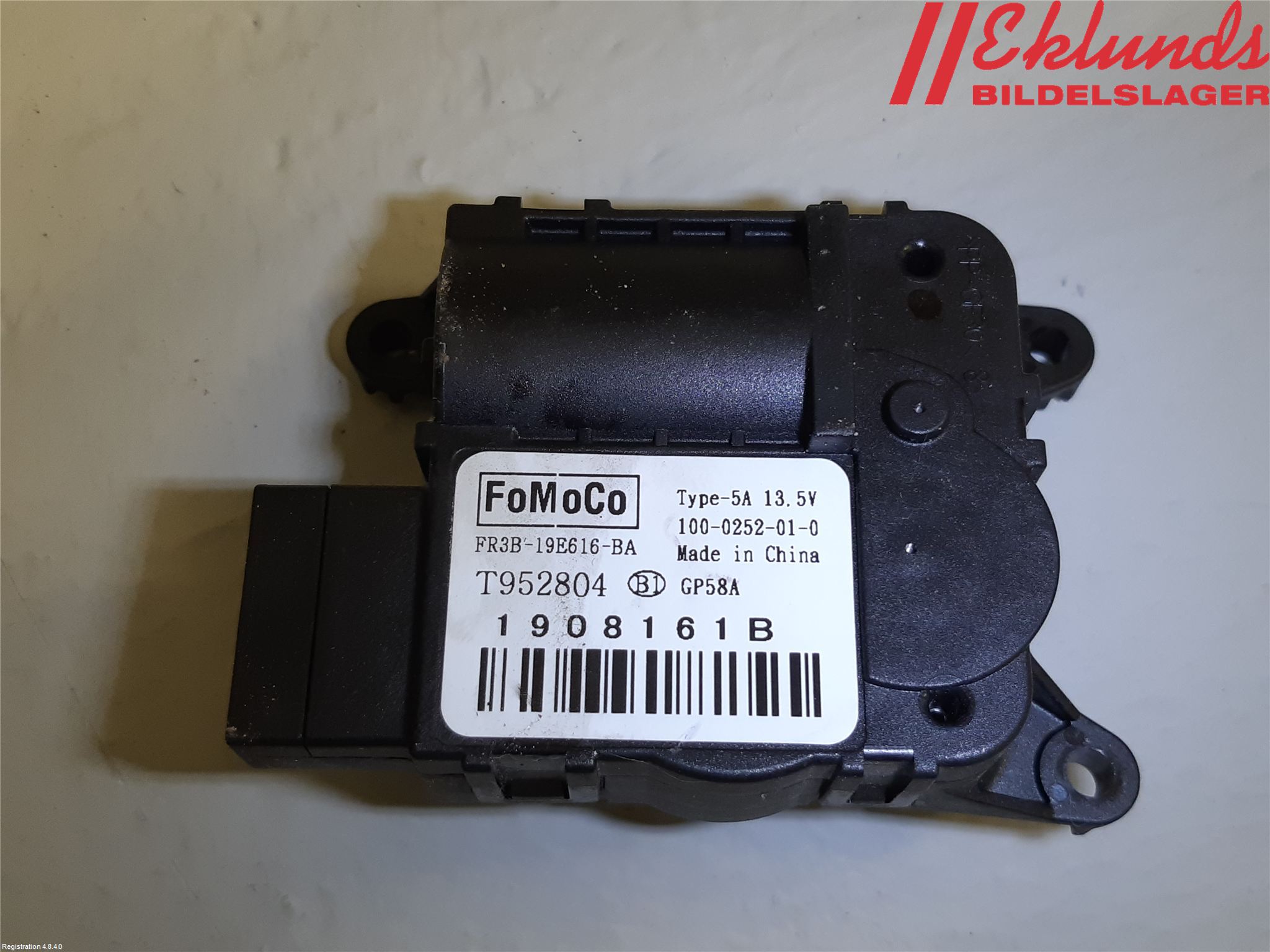 Ford MUSTANG VI 15-22 Ac Reglermotor