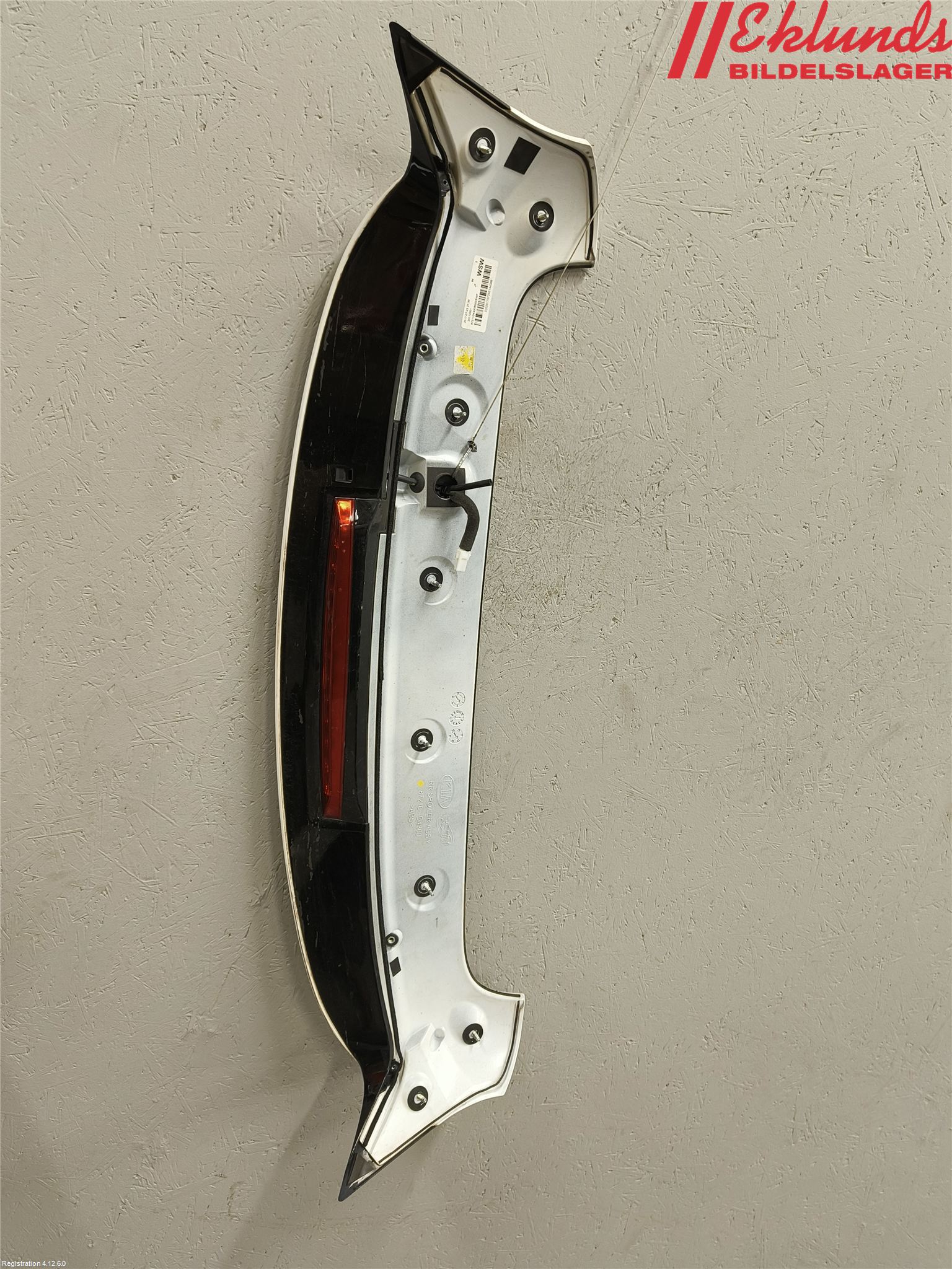 Kia OPTIMA 16-20 Spoiler Baklucka