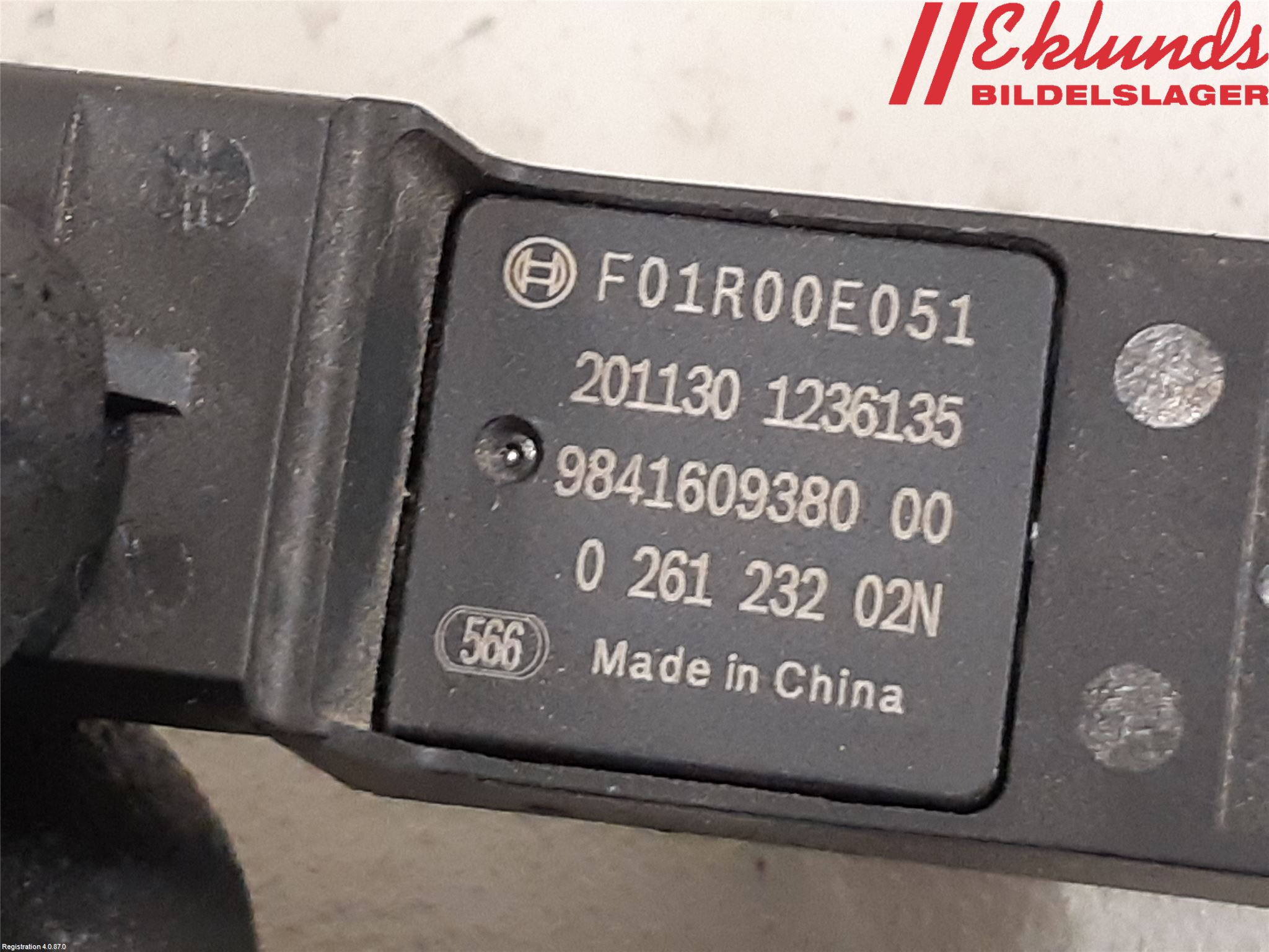 Peugeot 308 14-21 Injmappsensor