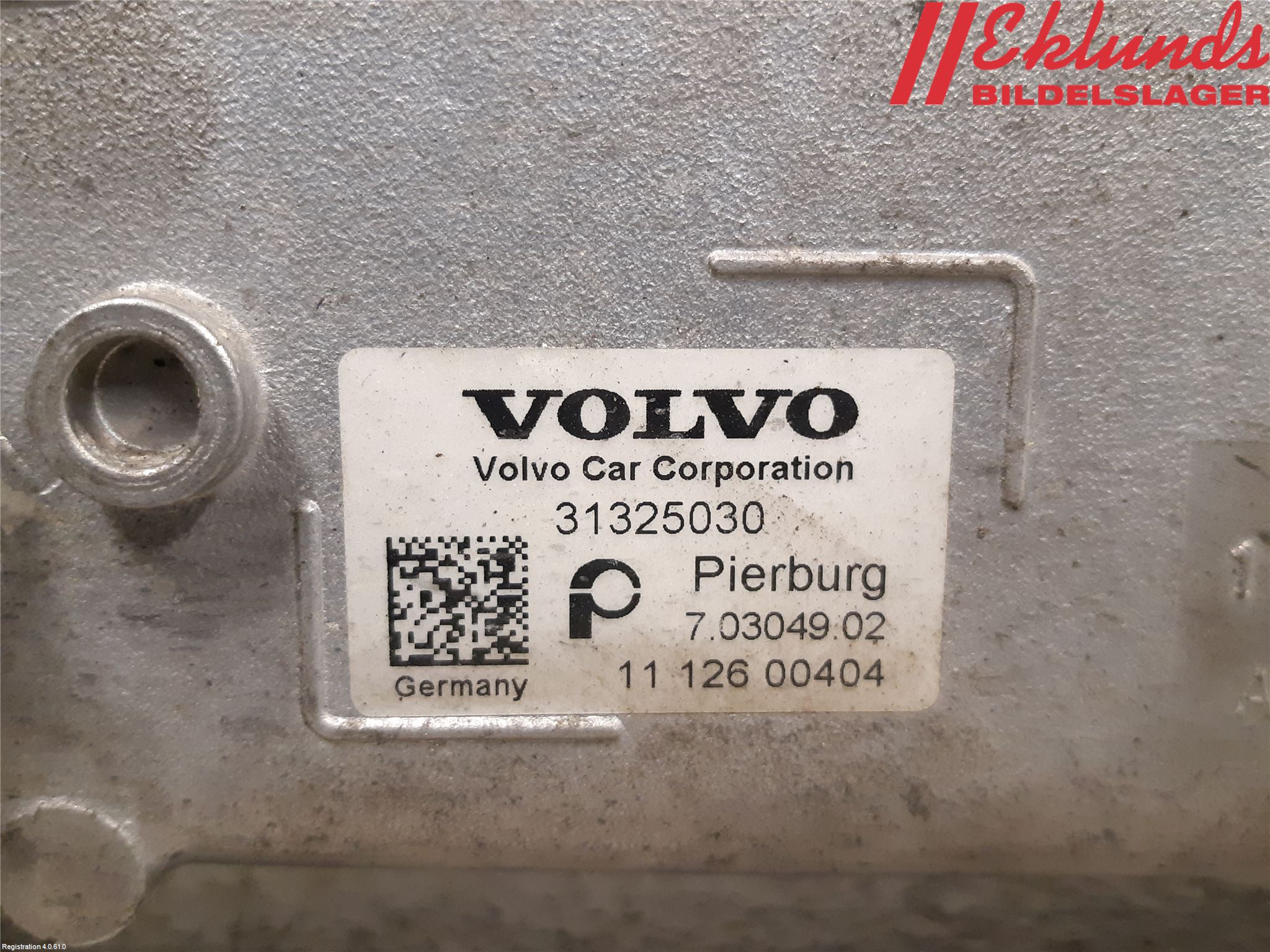 Volvo V60 11-13 Avgaskylare