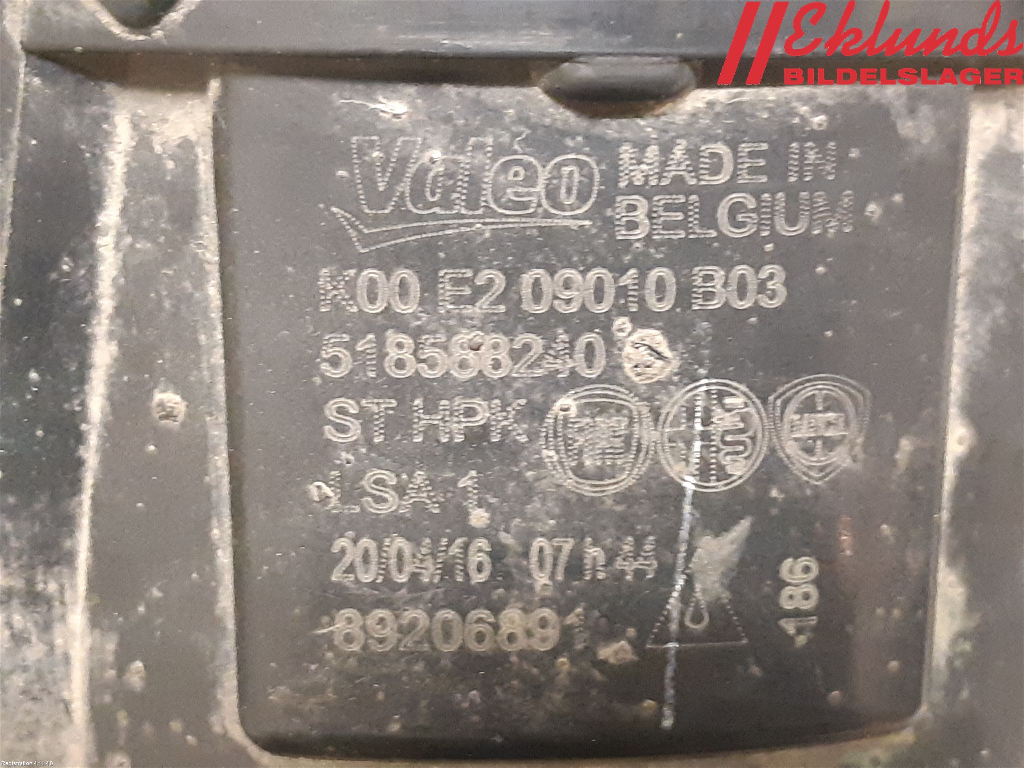 Fiat DUCATO 15-23 Dimljus-Varselljus Fram