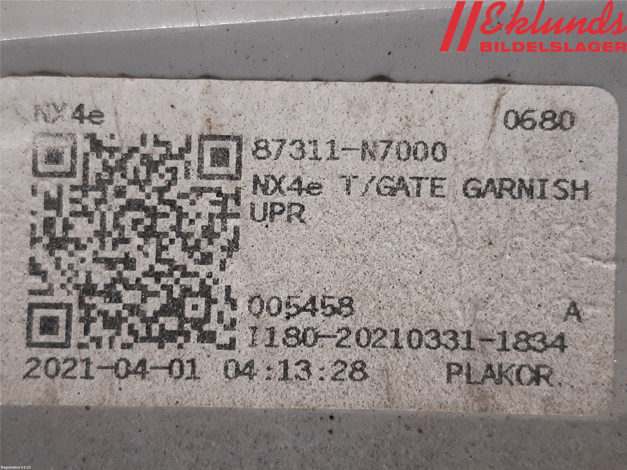 Hyundai TUCSON 05- List Bak-Baklucka