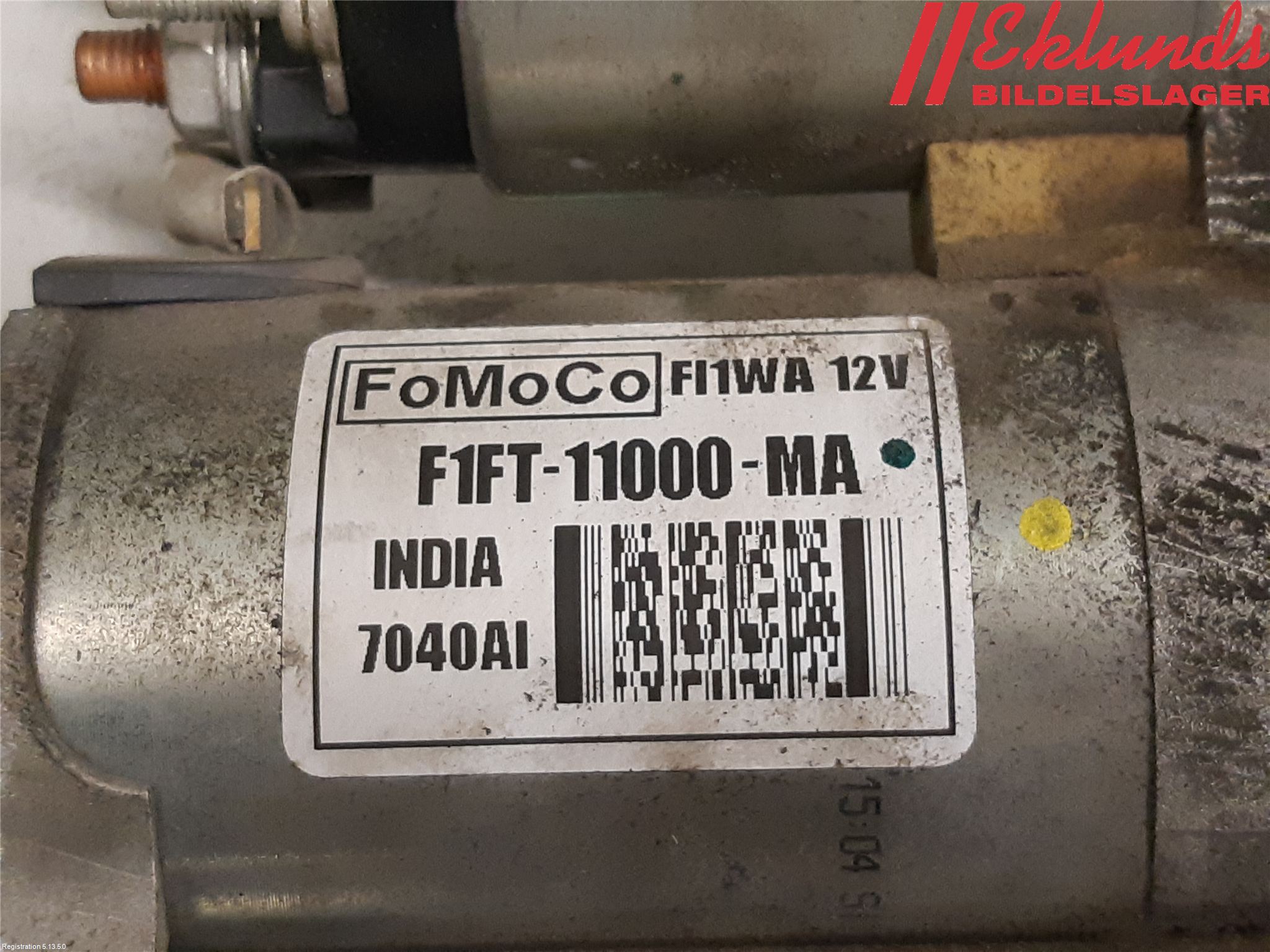 Ford KUGA 17-19 Startmotor
