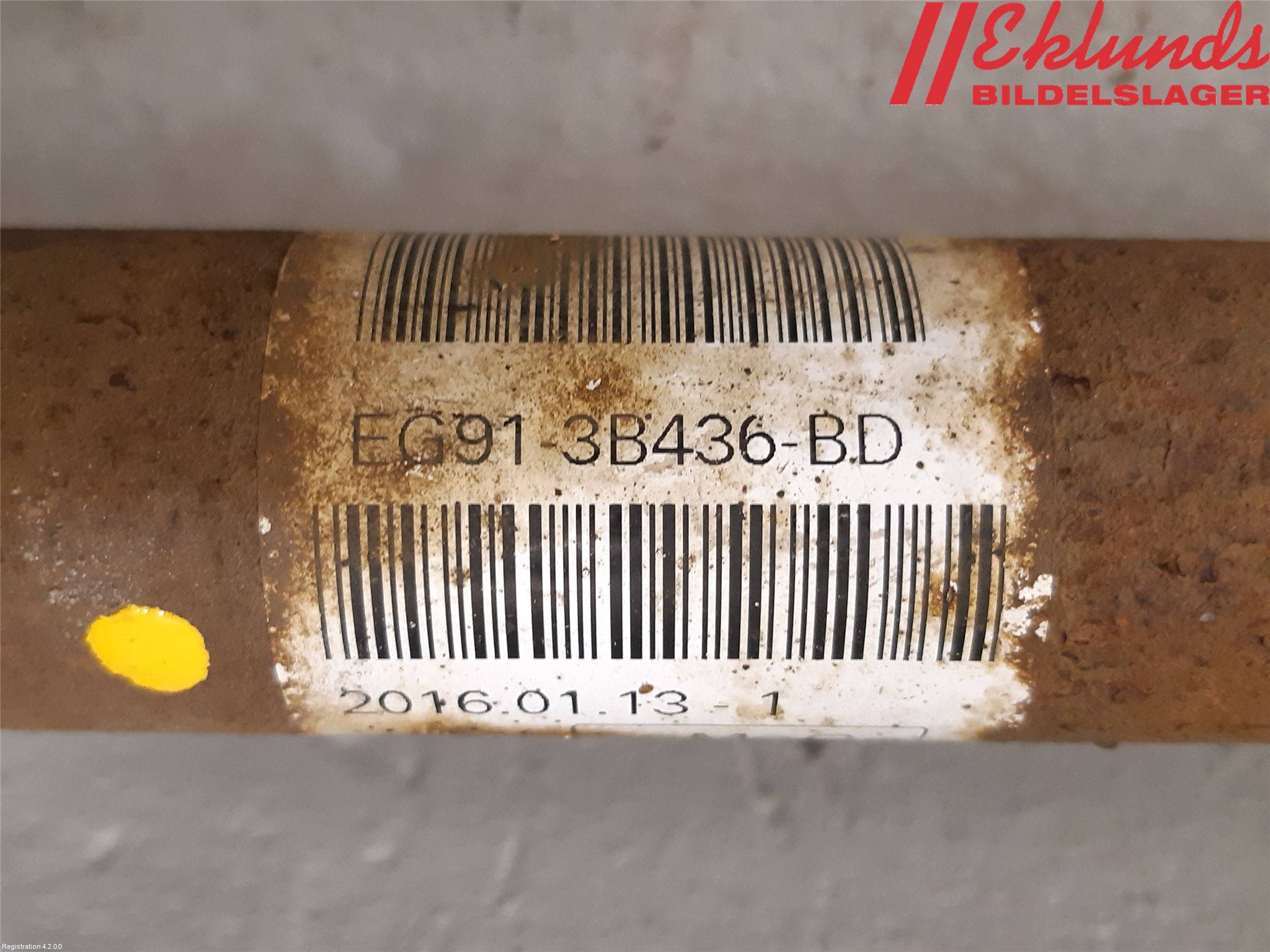 Ford MONDEO 15-22 Drivaxel Fram Höger