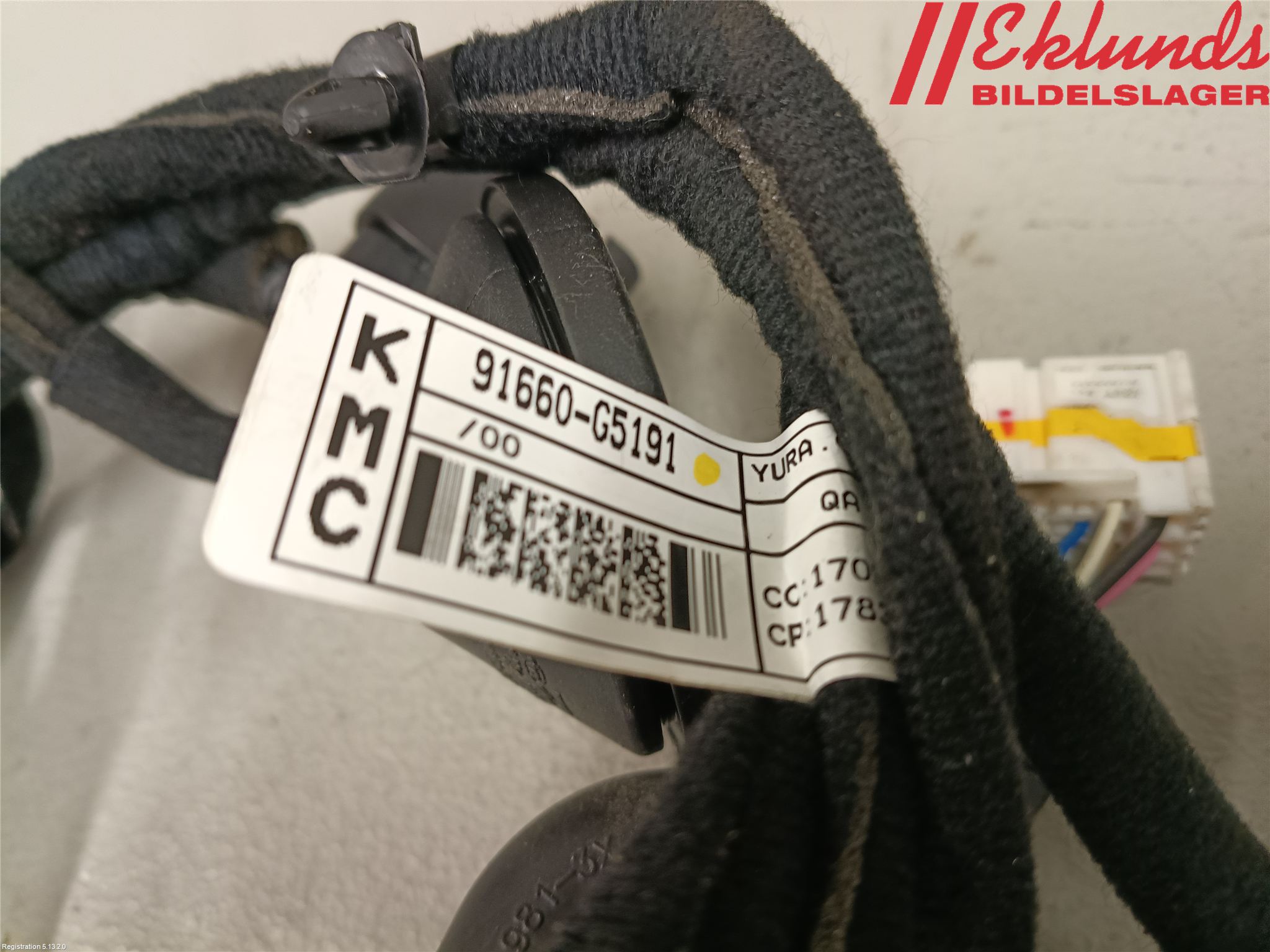 Kia NIRO (DE) 17-22 Kabelhärva