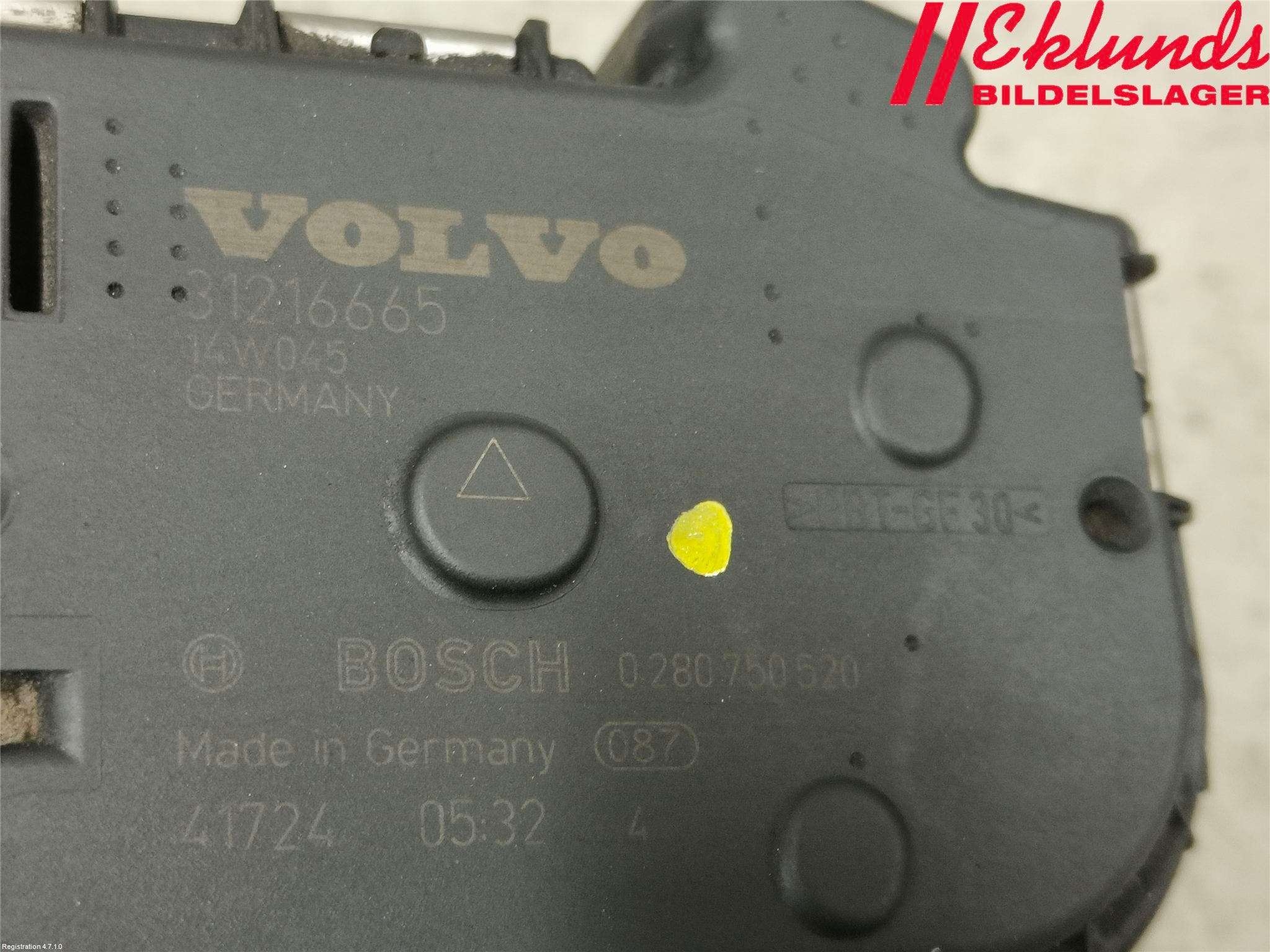 Volvo V70 14-16 Injspjällhus