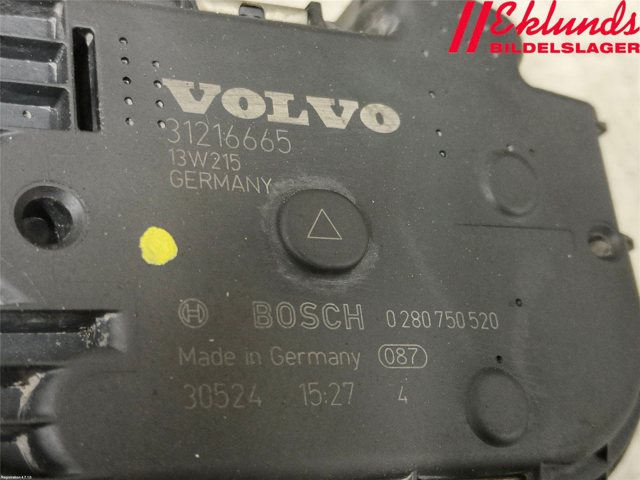 Volvo V70 14-16 Injspjällhus