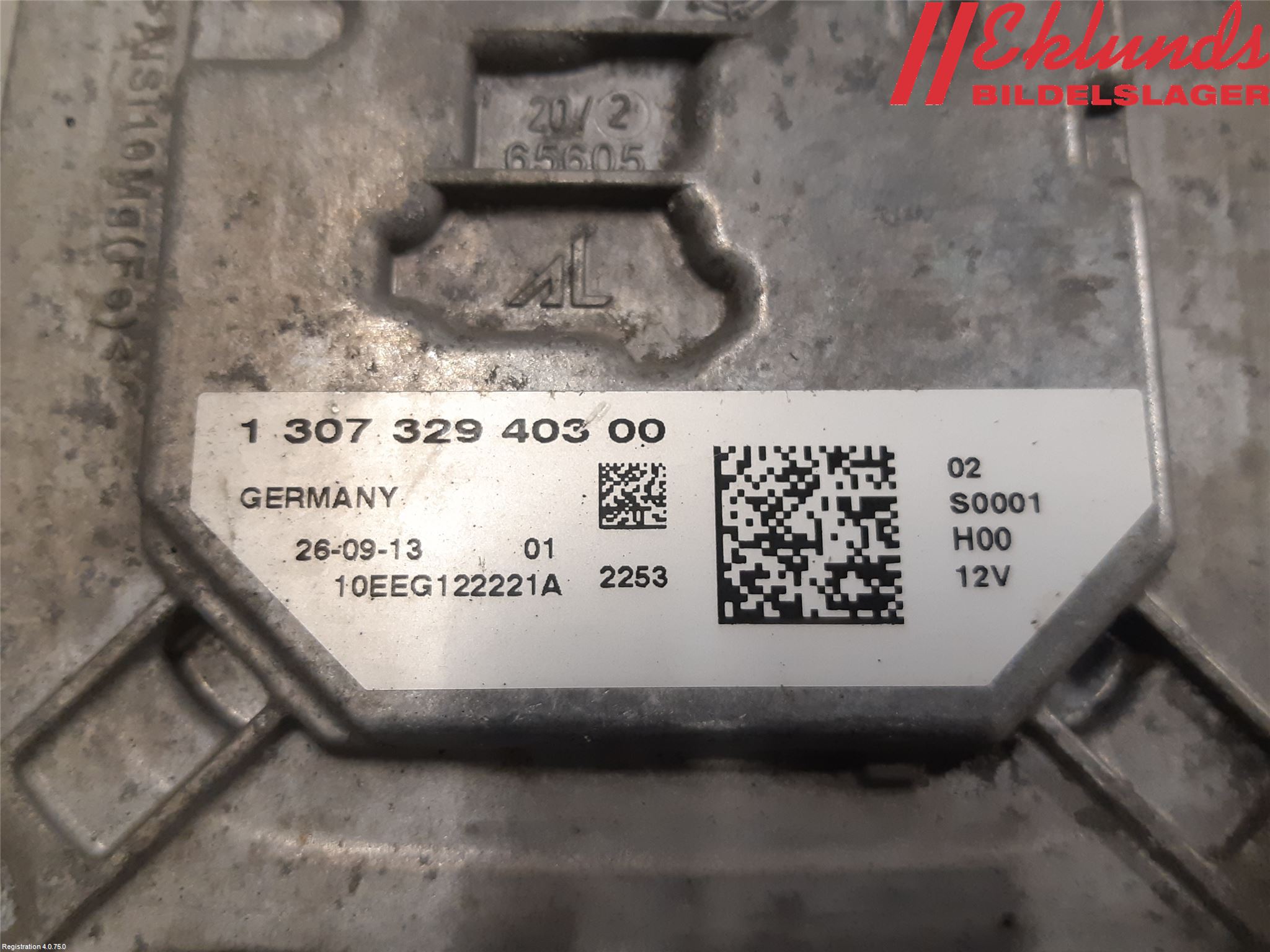 Peugeot 308 14-21 Styrenhet Strålkastare