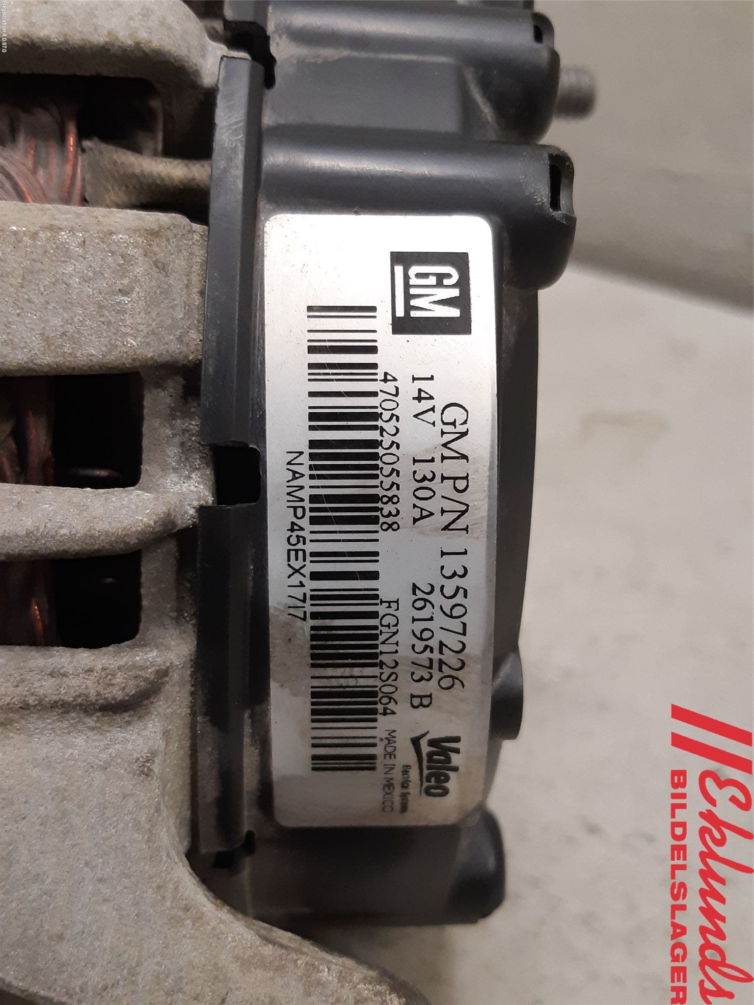 Opel MOKKA 13-20 Generator