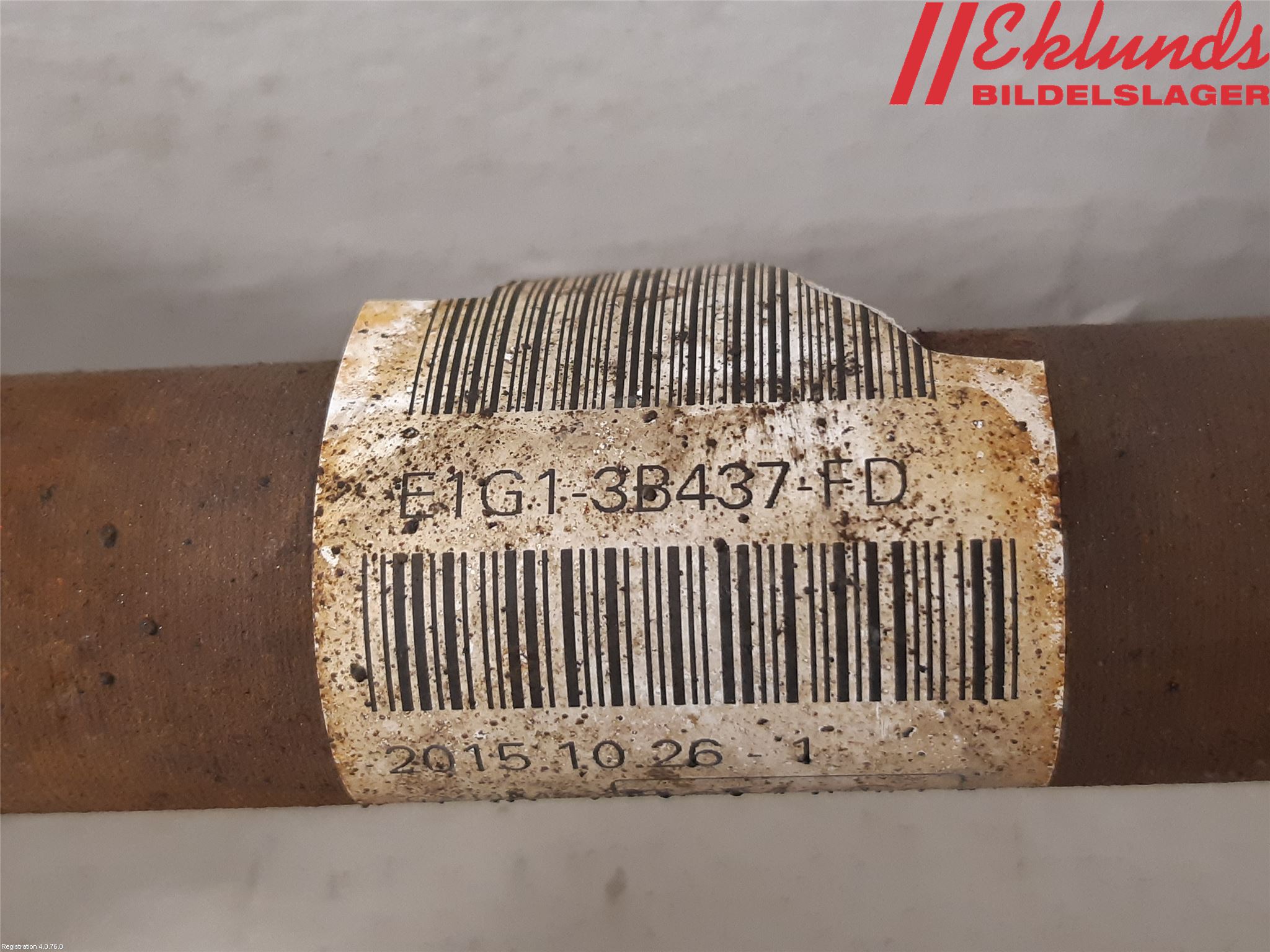 Ford S-MAX 15- Drivaxel Fram Vänster