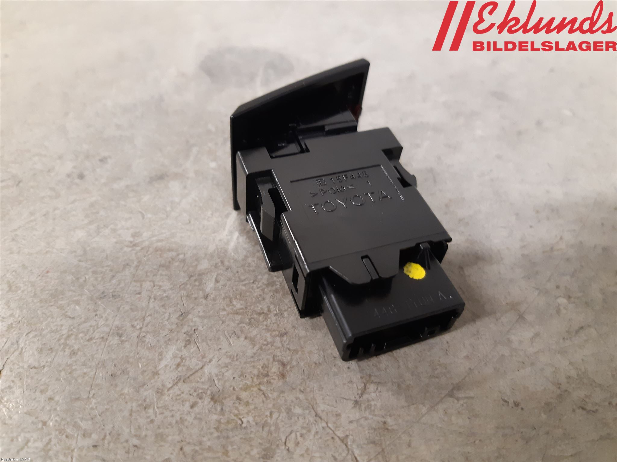 Toyota COROLLA 19- Strömställare Varnings