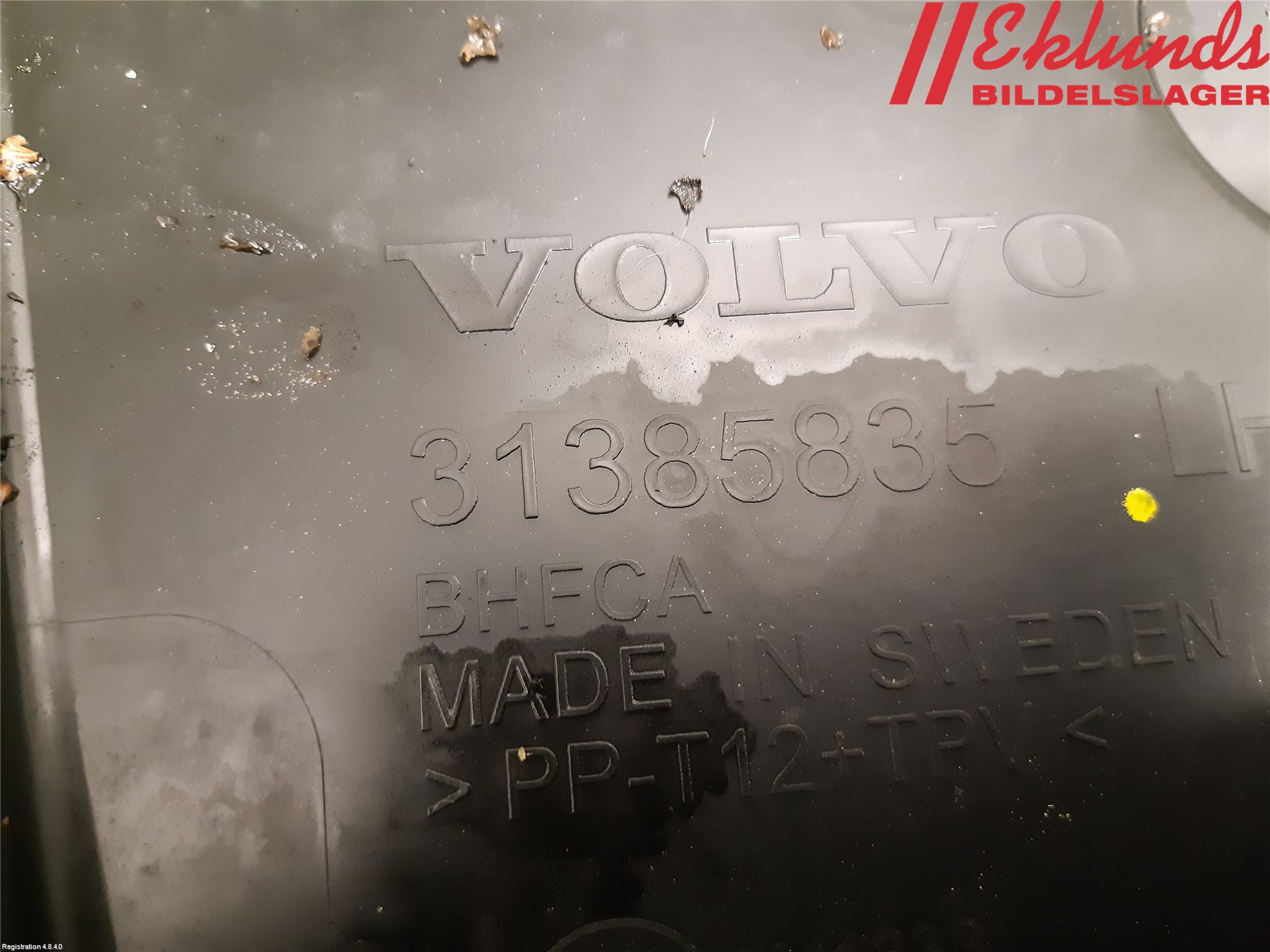 Volvo XC90/RECHARGE 16- Torpedplåt-Torpedplast