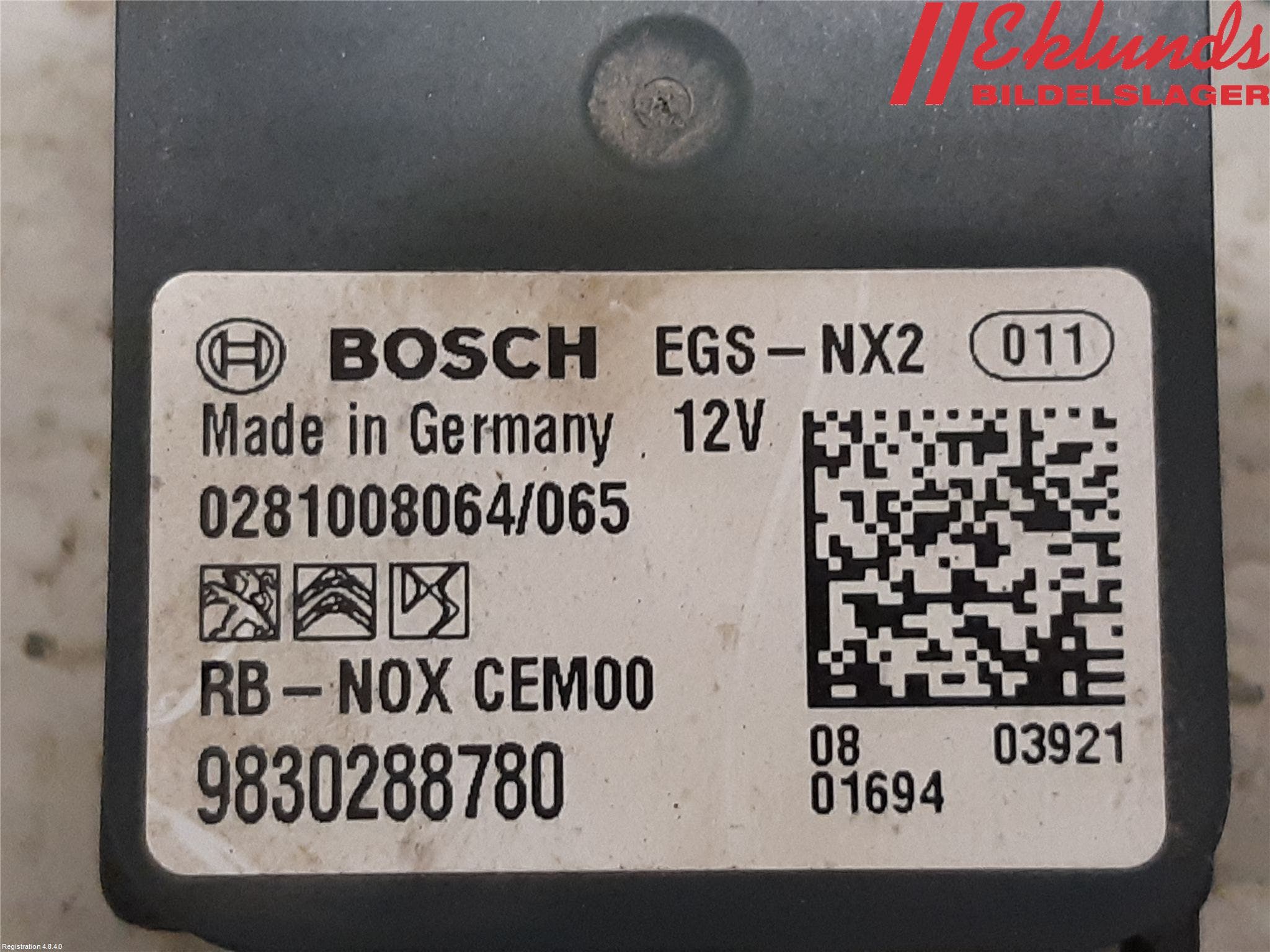 Peugeot PARTNER/E-PARTNER 19- Injlambdasond