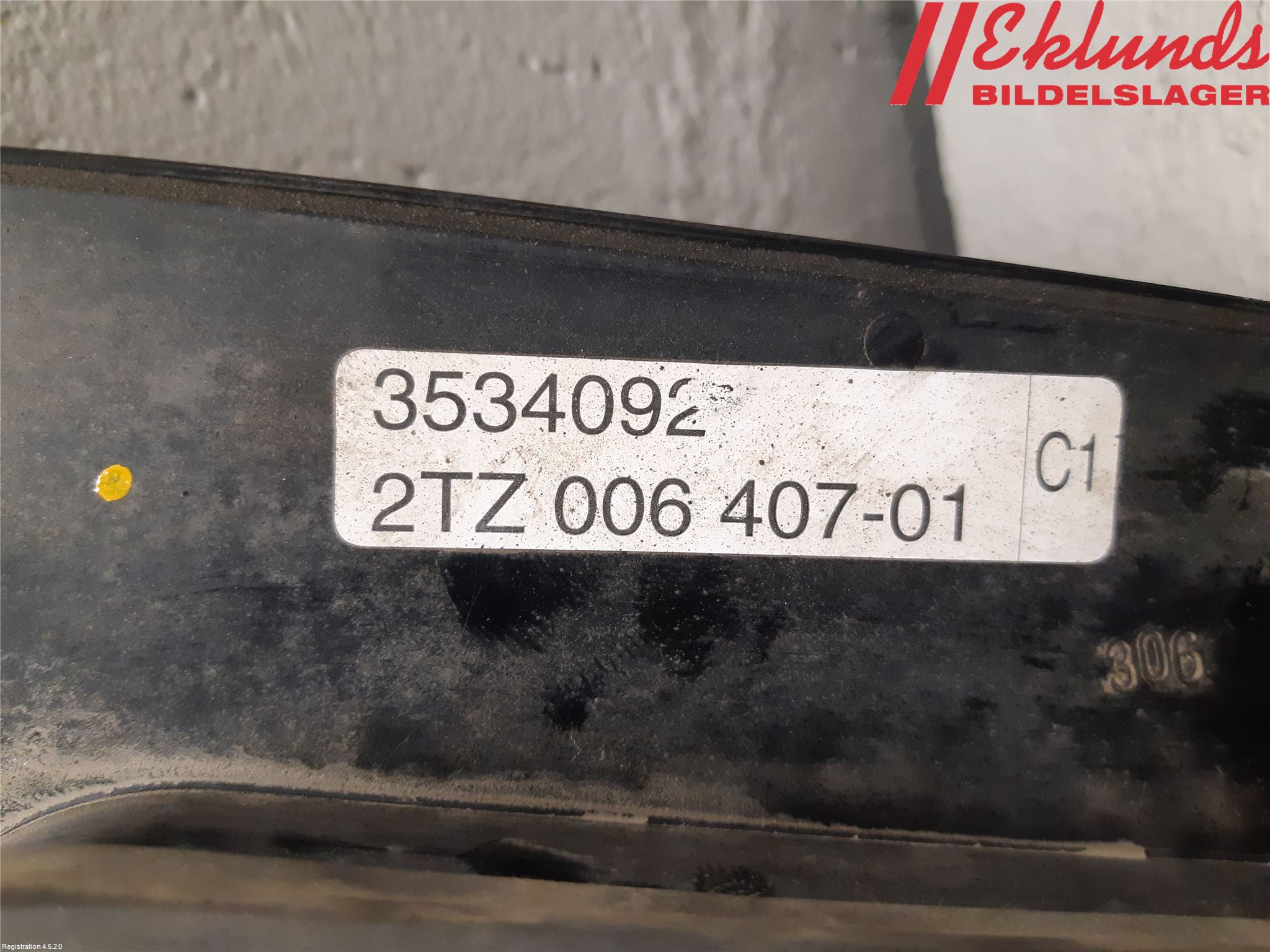 Volvo 940 91-98 Bakljus Lucka Vä