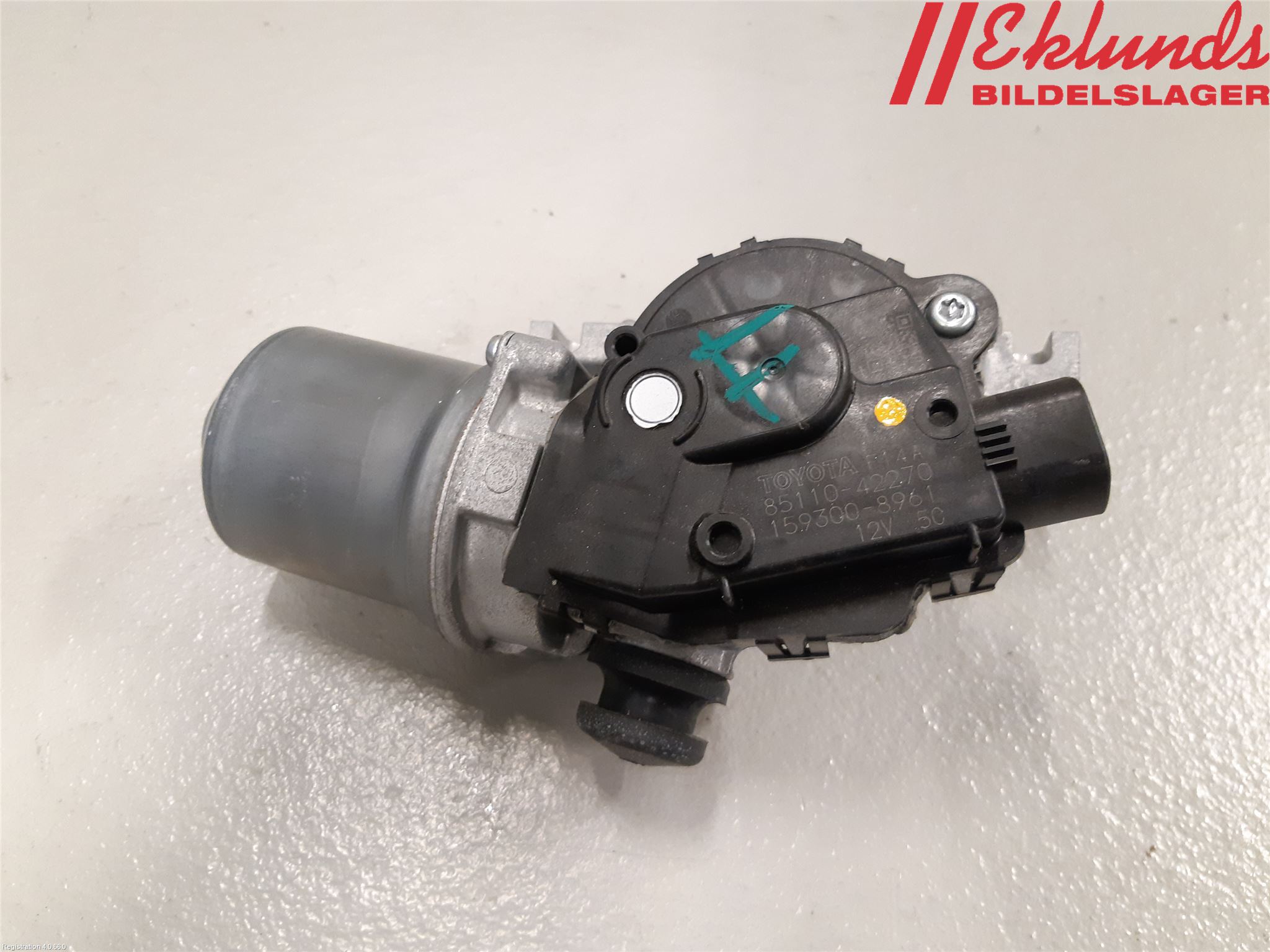 Toyota RAV4 19- Torkarmotor Vindruta