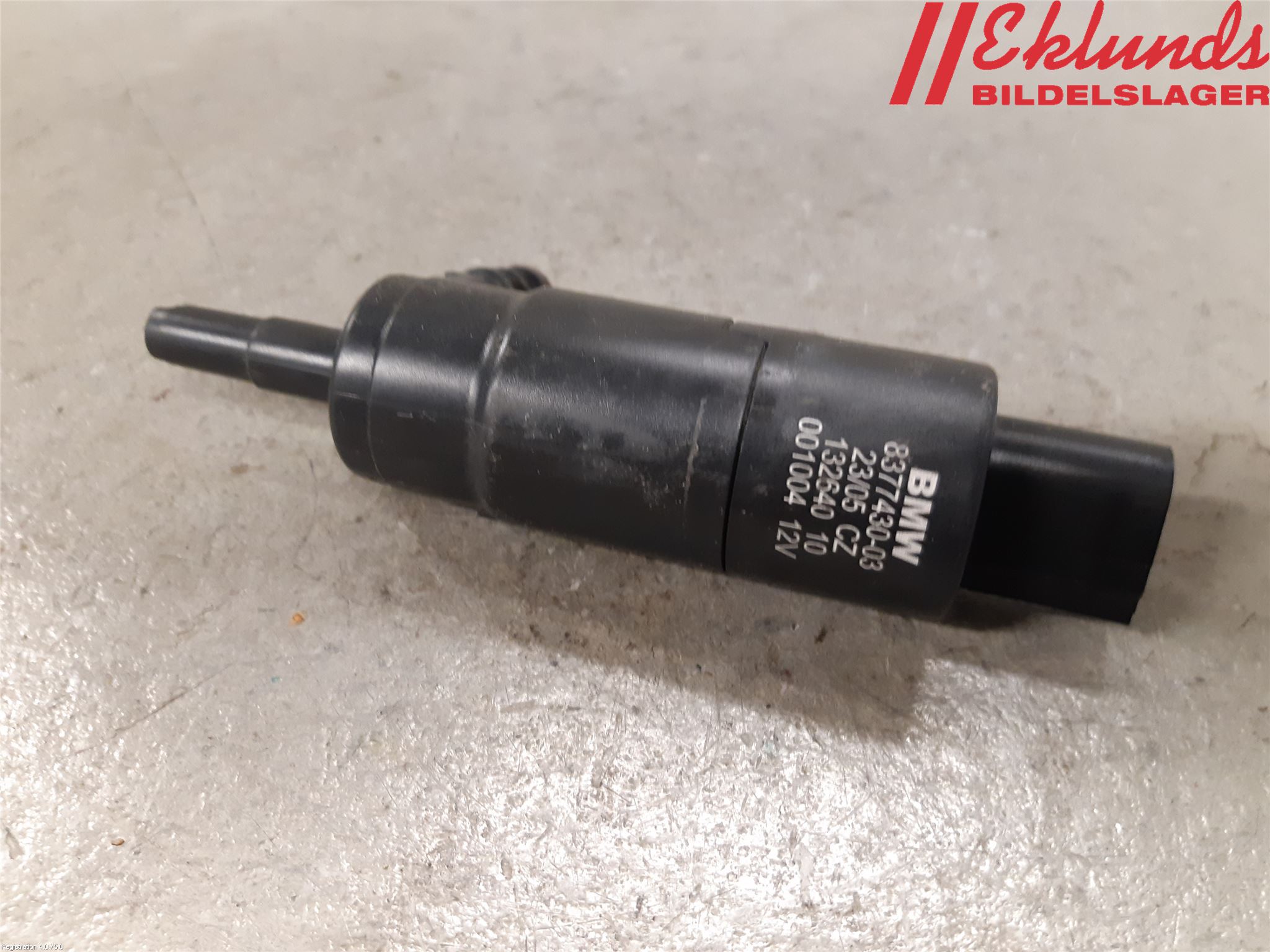 BMW 3 E90/91 SED/TOU 05-12 Spolarpump Högtryck