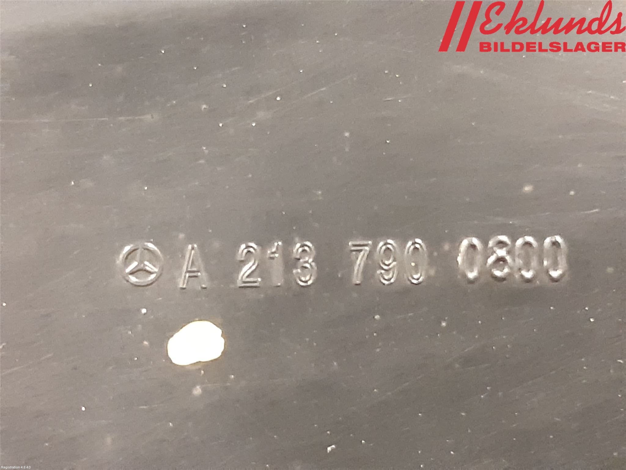 Mercedes-Benz MB E-KLASS (W213) 16-23 Spoiler Baklucka