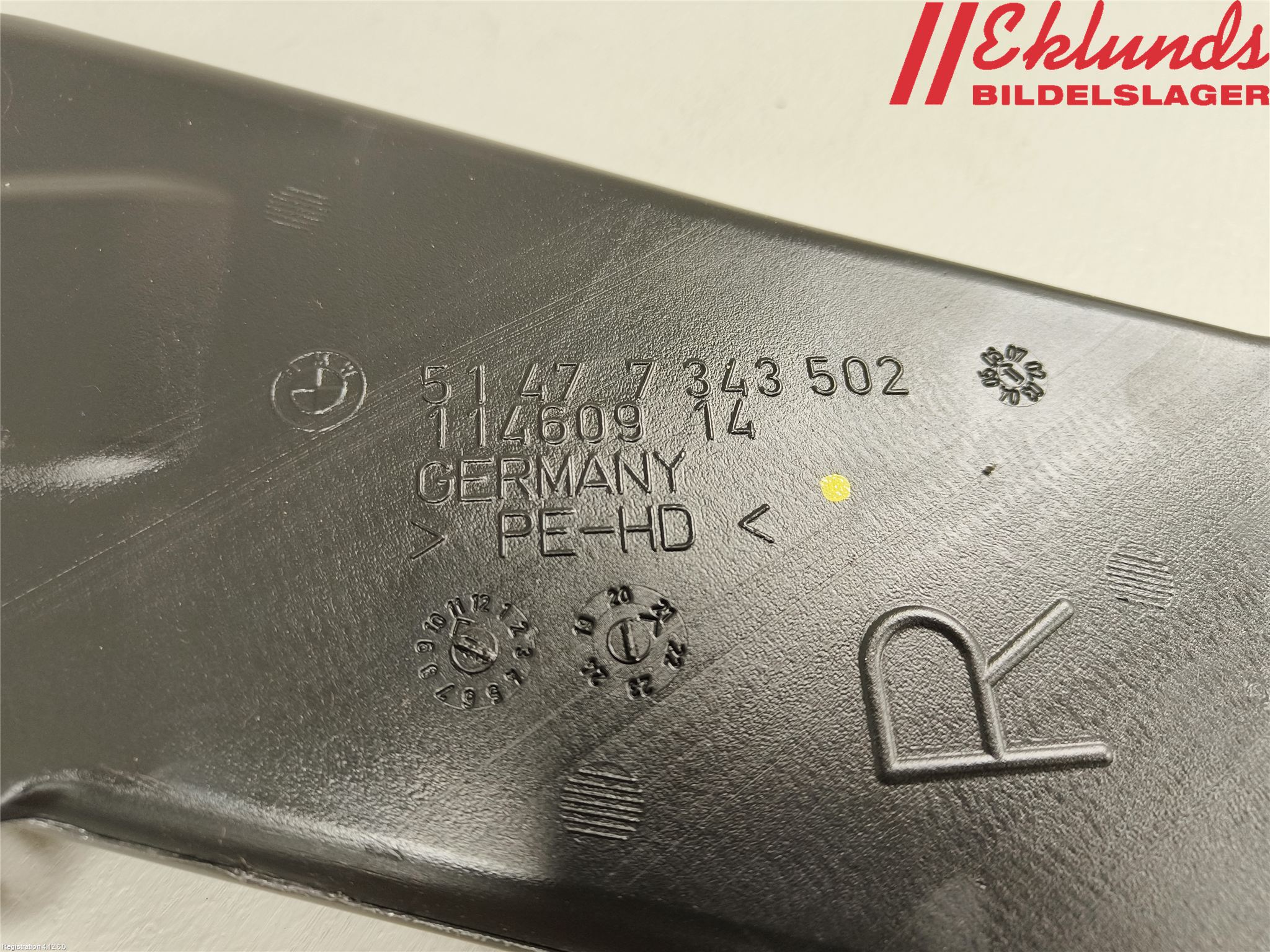 BMW 5 G30/G31/F90 17-23 Defrosterkanal-Munstycke