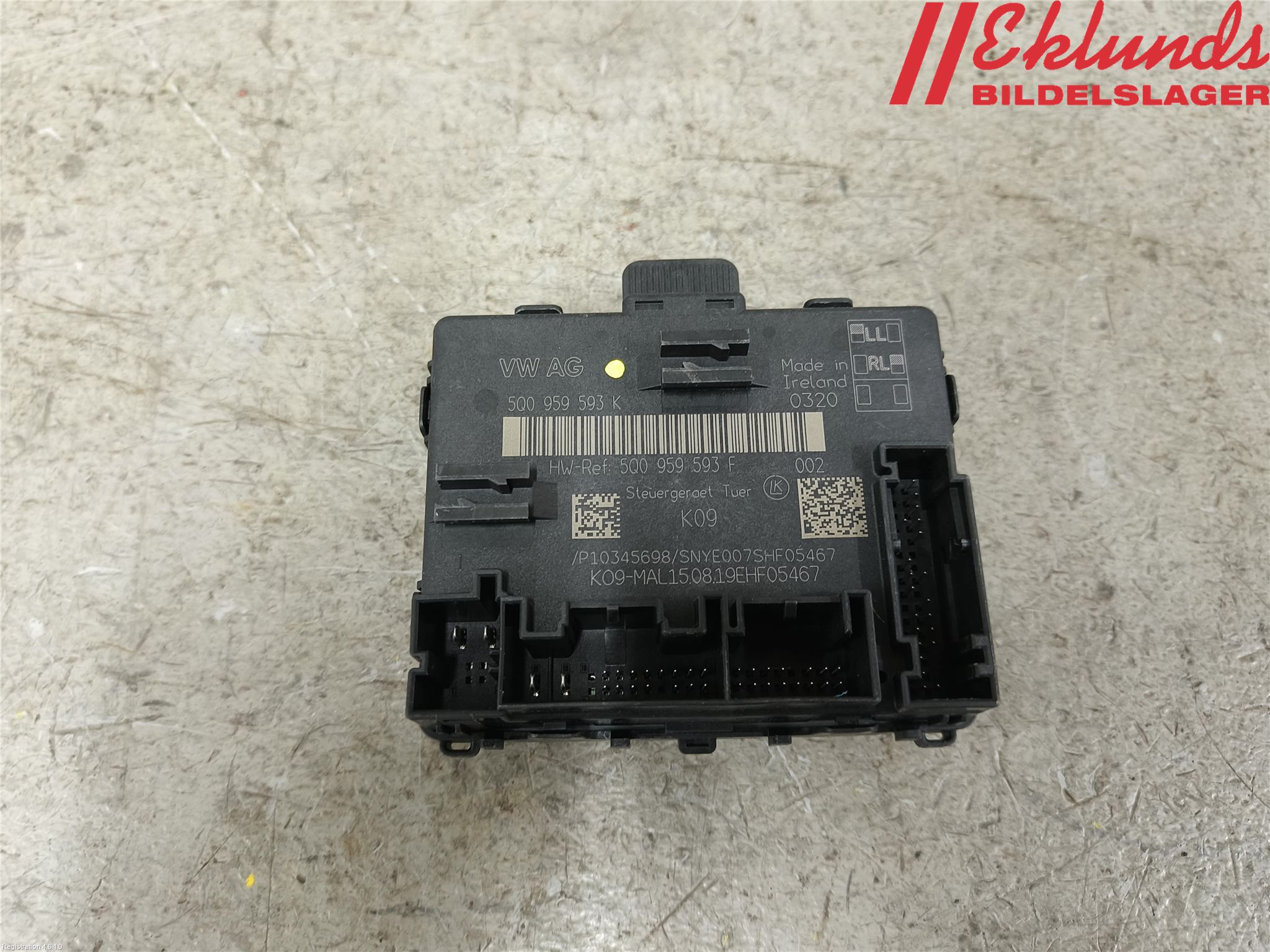 Volkswagen VW PASSAT 20-24 Styrenhet Dörr