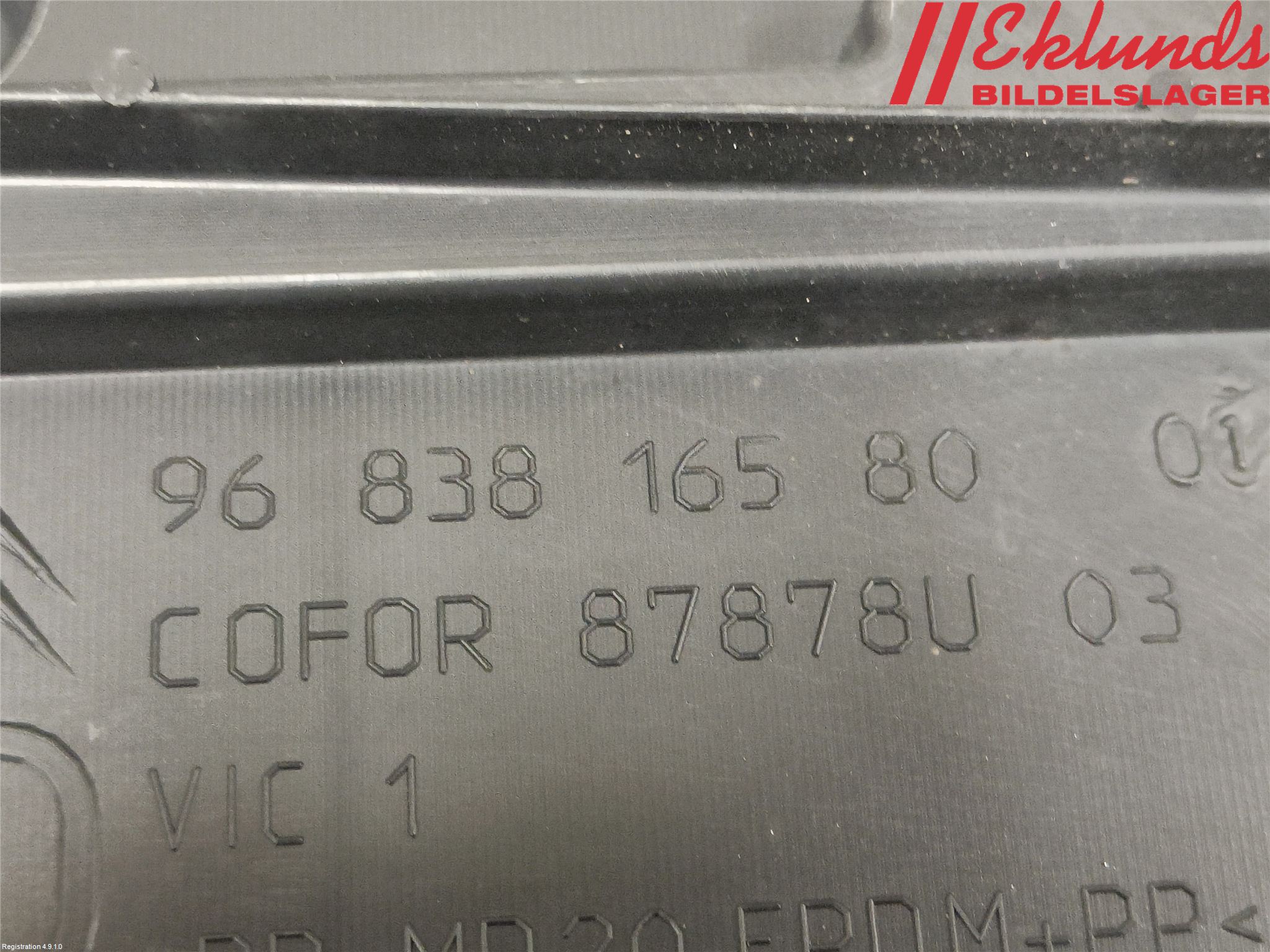 Citroen C3 10-17 Deflektor Plåt-Plast Kylning
