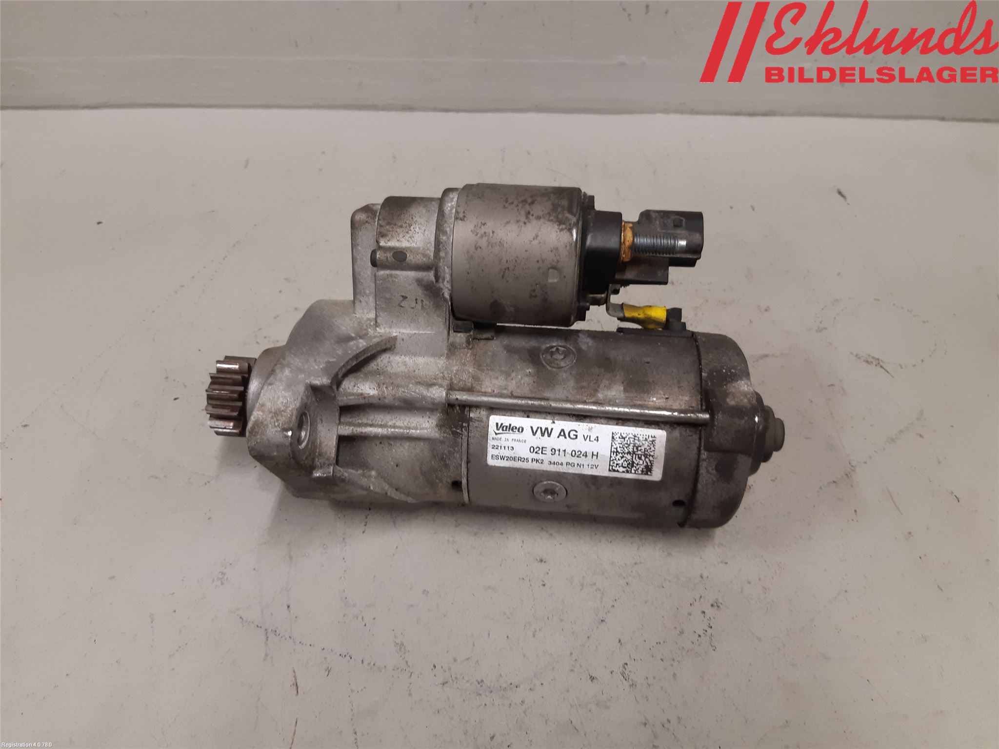 Volkswagen VW TIGUAN 07-16 Startmotor Diesel