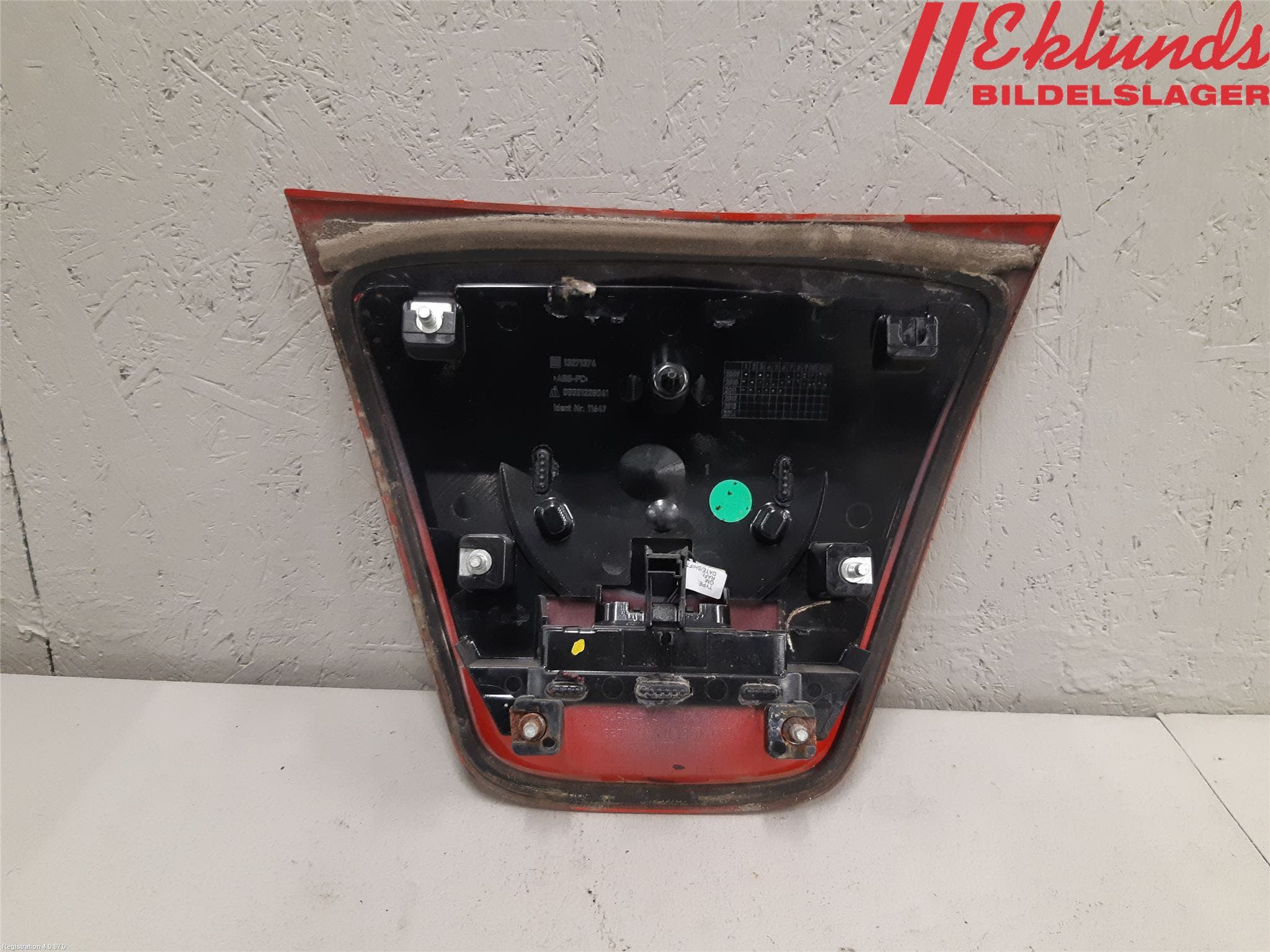 Opel ASTRA J 10-15 Bakluckehandtag