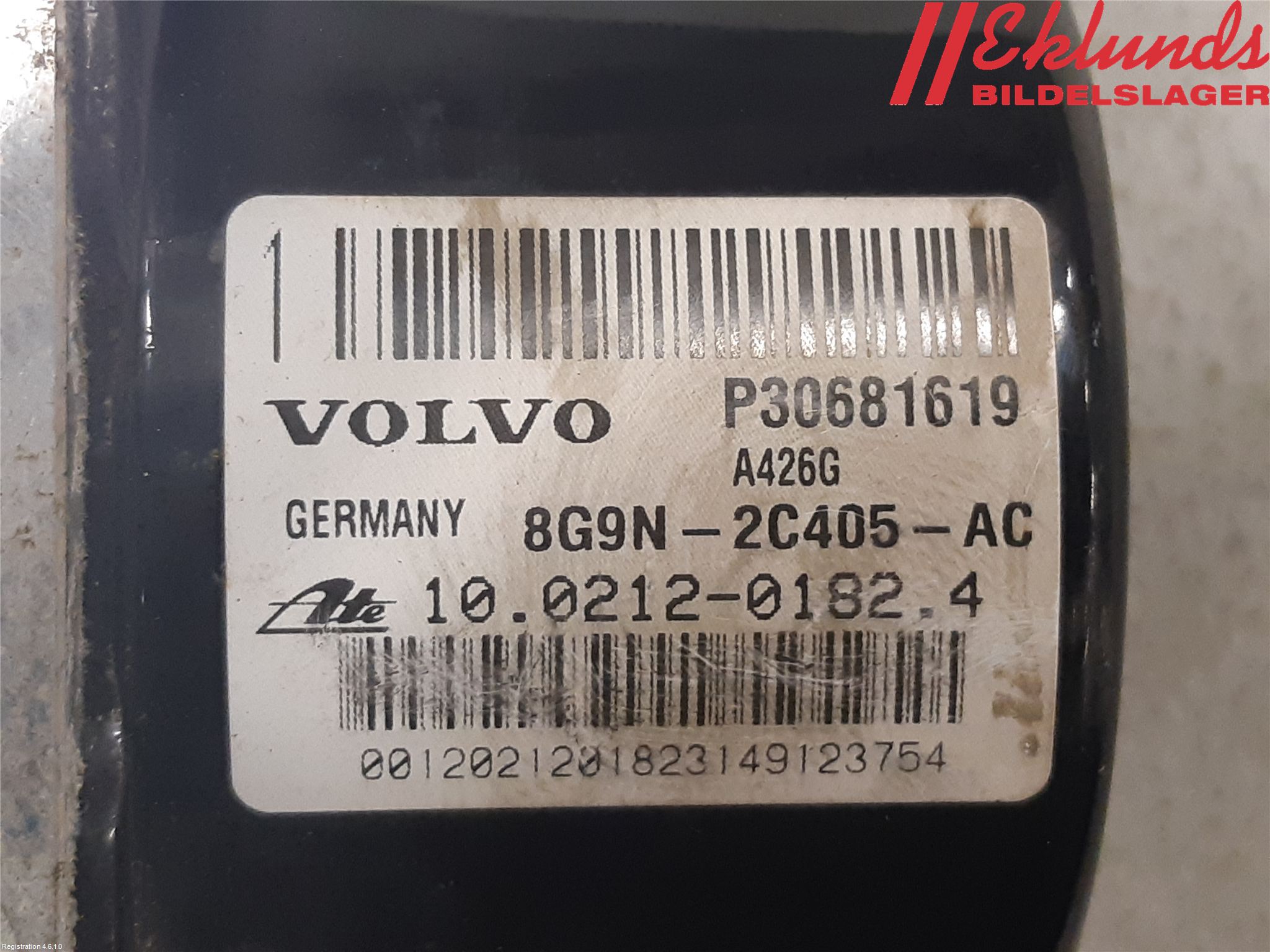 Volvo V70 08-13 Abs Hydraulaggregat