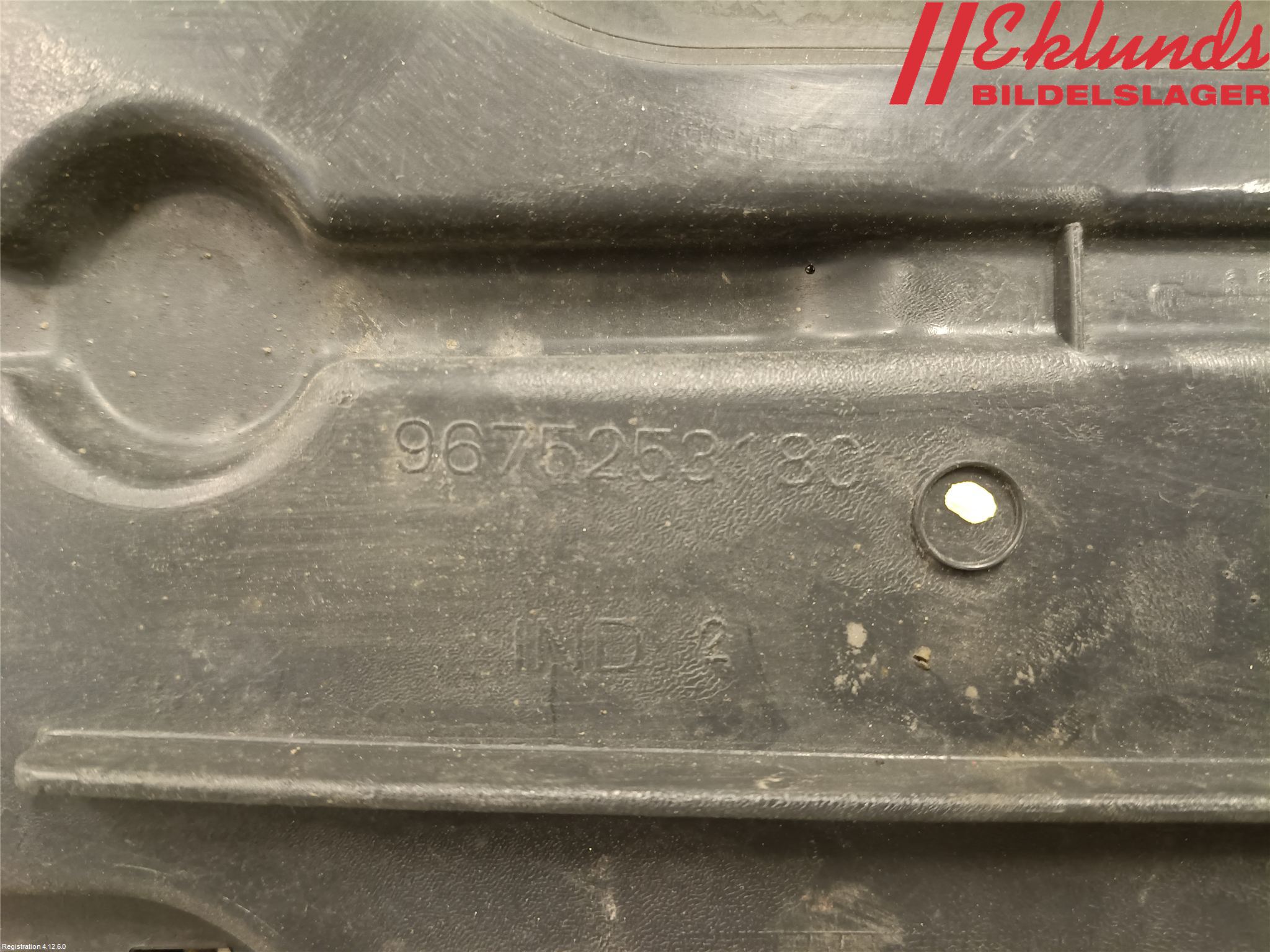 Peugeot PEUGOT 208 16-19 Deflektor Plåt-Plast Kylning
