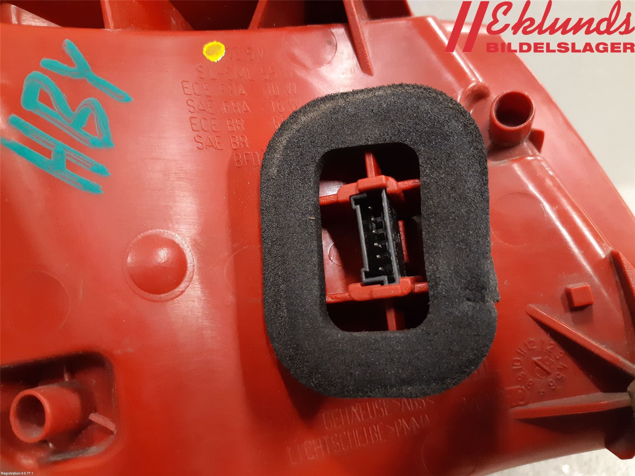 BMW 7 F01/02/03/04 09-15 Bakljus Höger