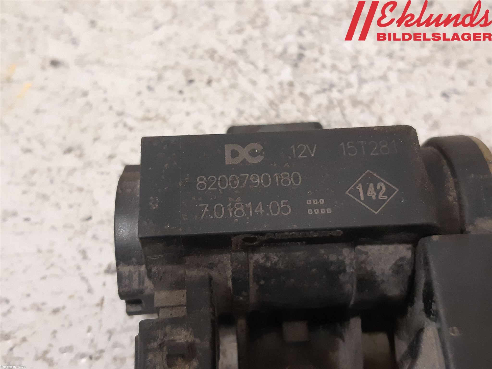 Opel MOVANO B 10-22 Vakuumventil