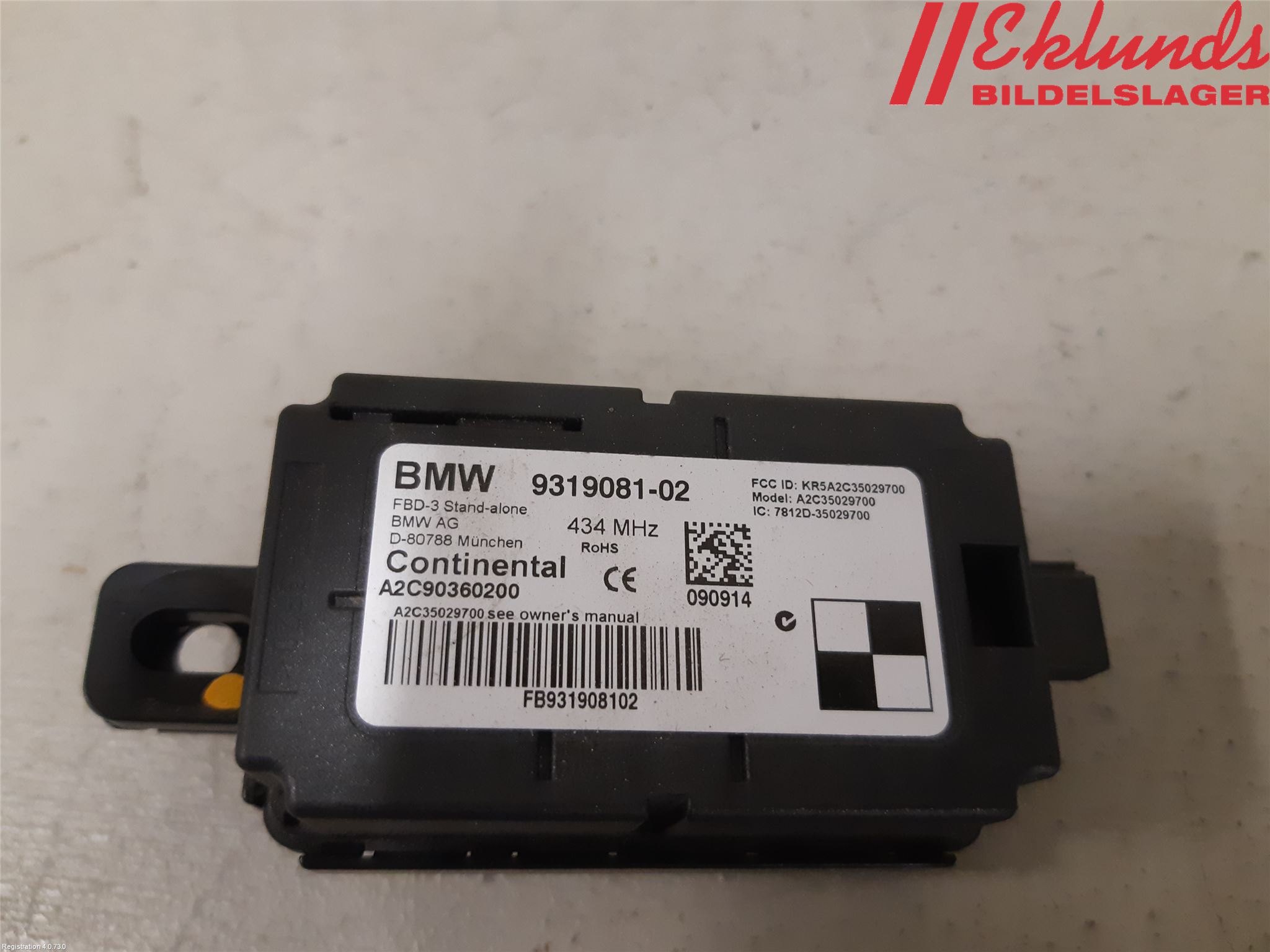 BMW X5 F15 13-18 Styrenhet Övrigt