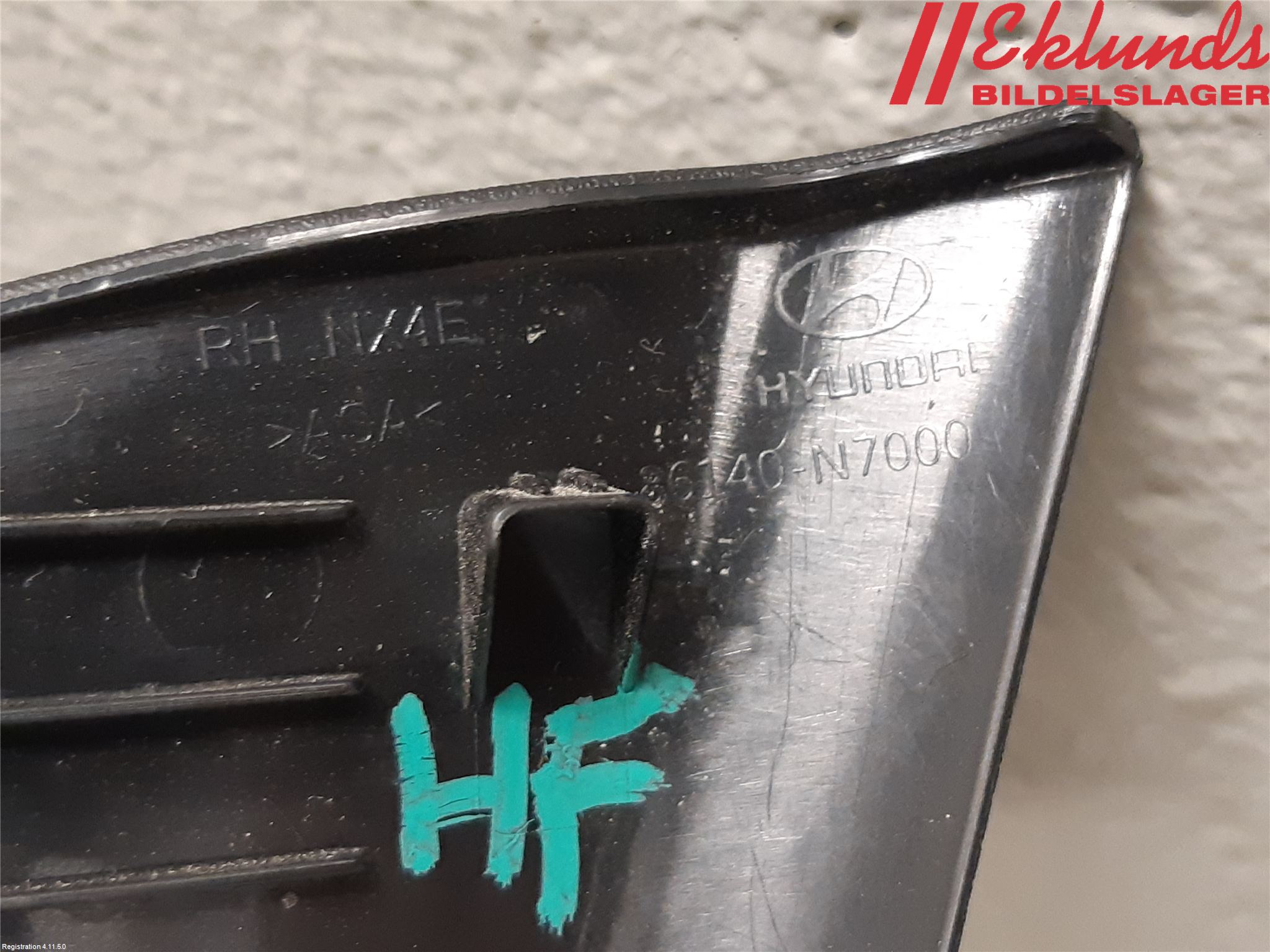 Hyundai TUCSON 05- Vindruta - Dekorlist