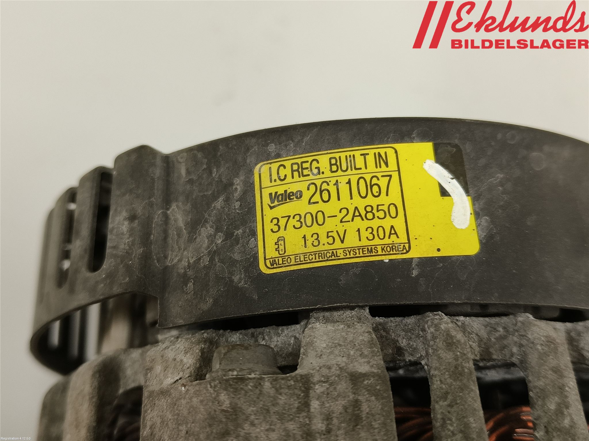 Kia SPORTAGE (SL) 11-15 Generator