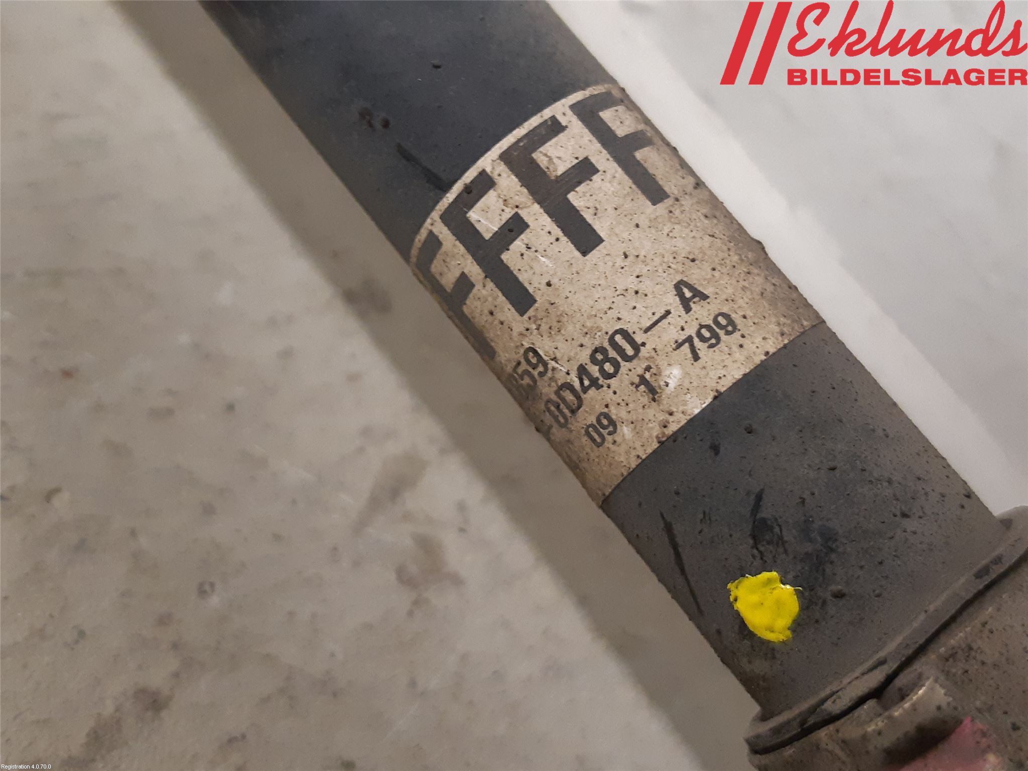 Toyota YARIS XP130 15-20 Drivaxel Fram Vänster