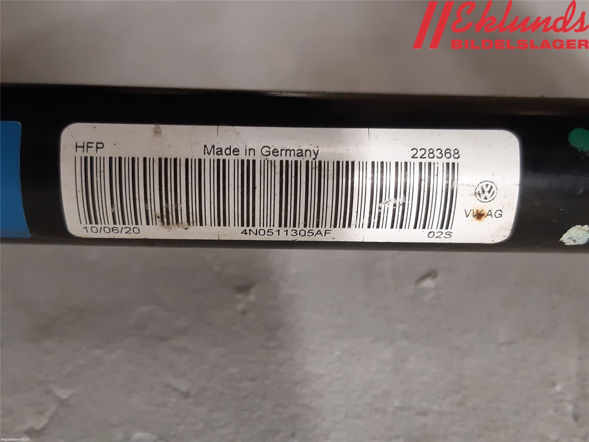 Audi A6 F2/C8 19- Krängningshämmare Bak