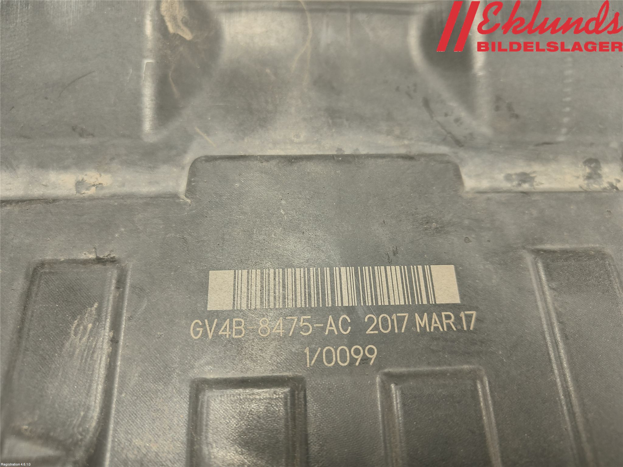 Ford KUGA 17-19 Deflektor Plåt-Plast Kylning