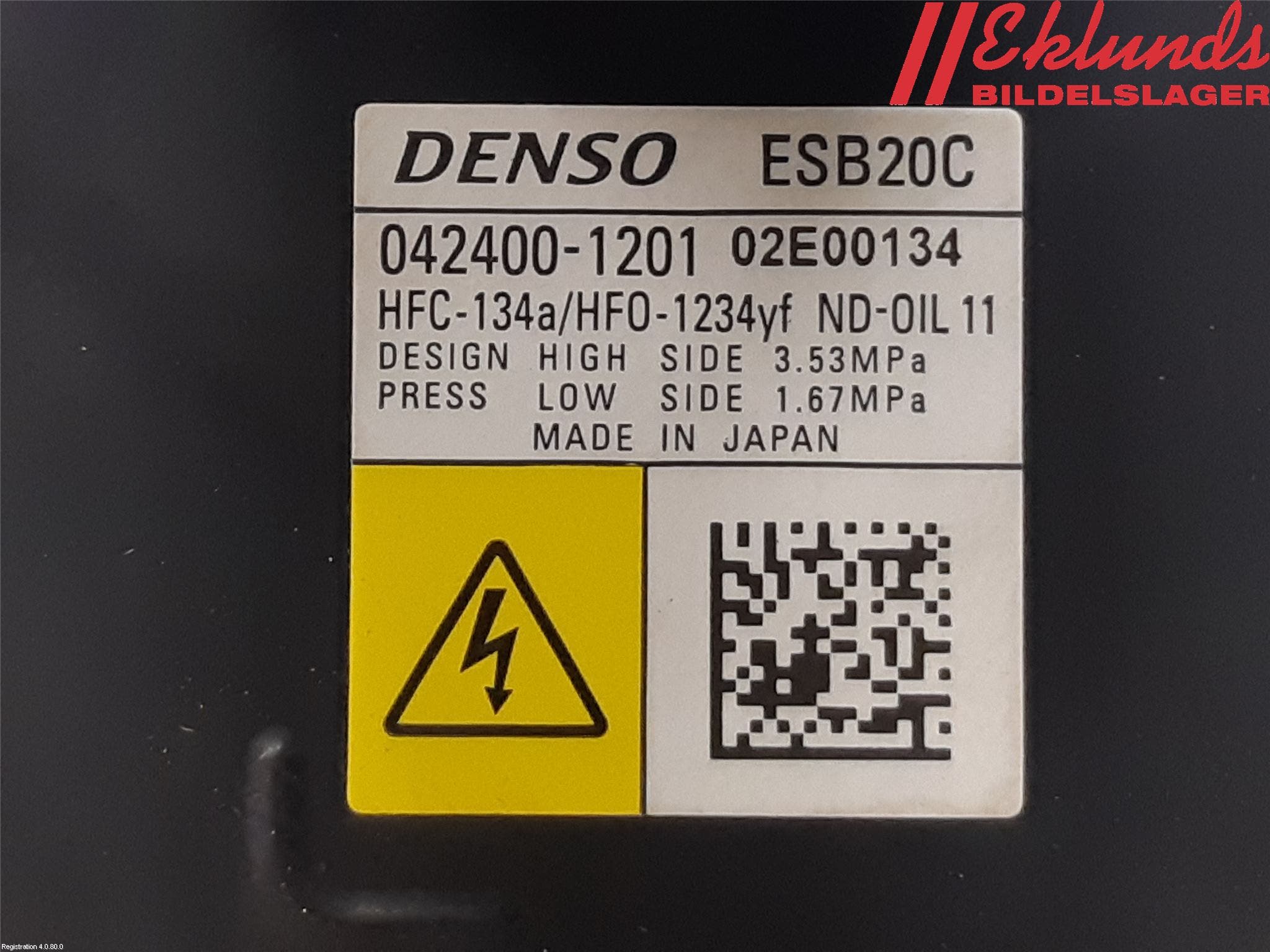 Toyota COROLLA 19- Ac Kompressor