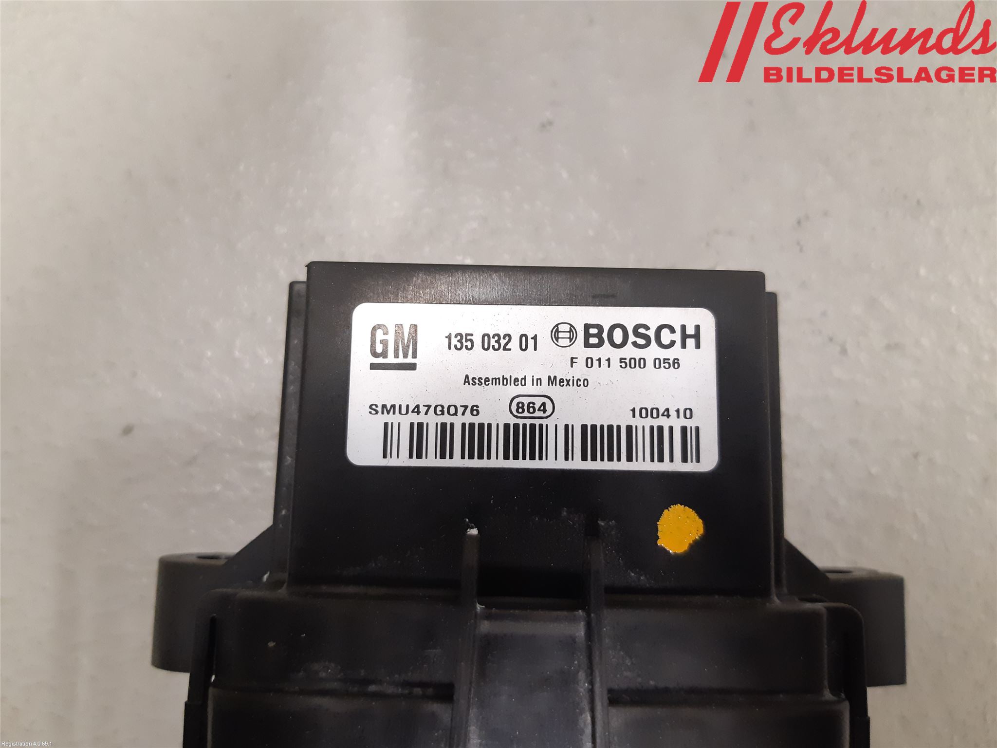 Opel MERIVA B 10-17 Värmefläktsmotstånd