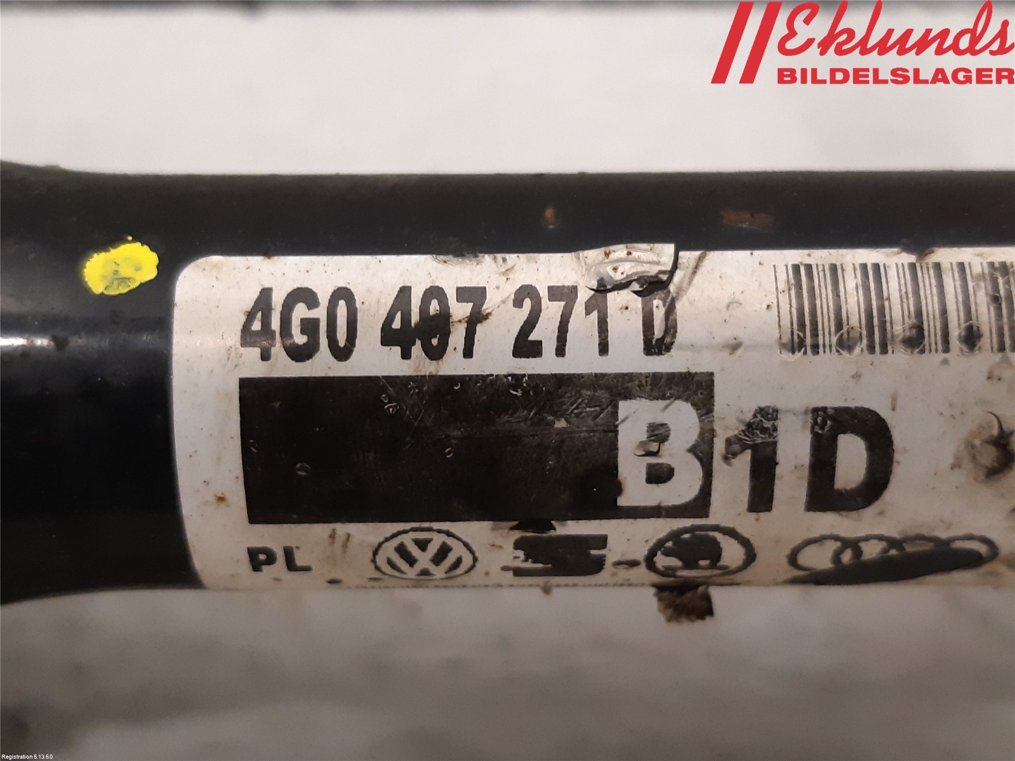 Audi A6/S6 4G 11-18 Drivaxel Fram Vänster
