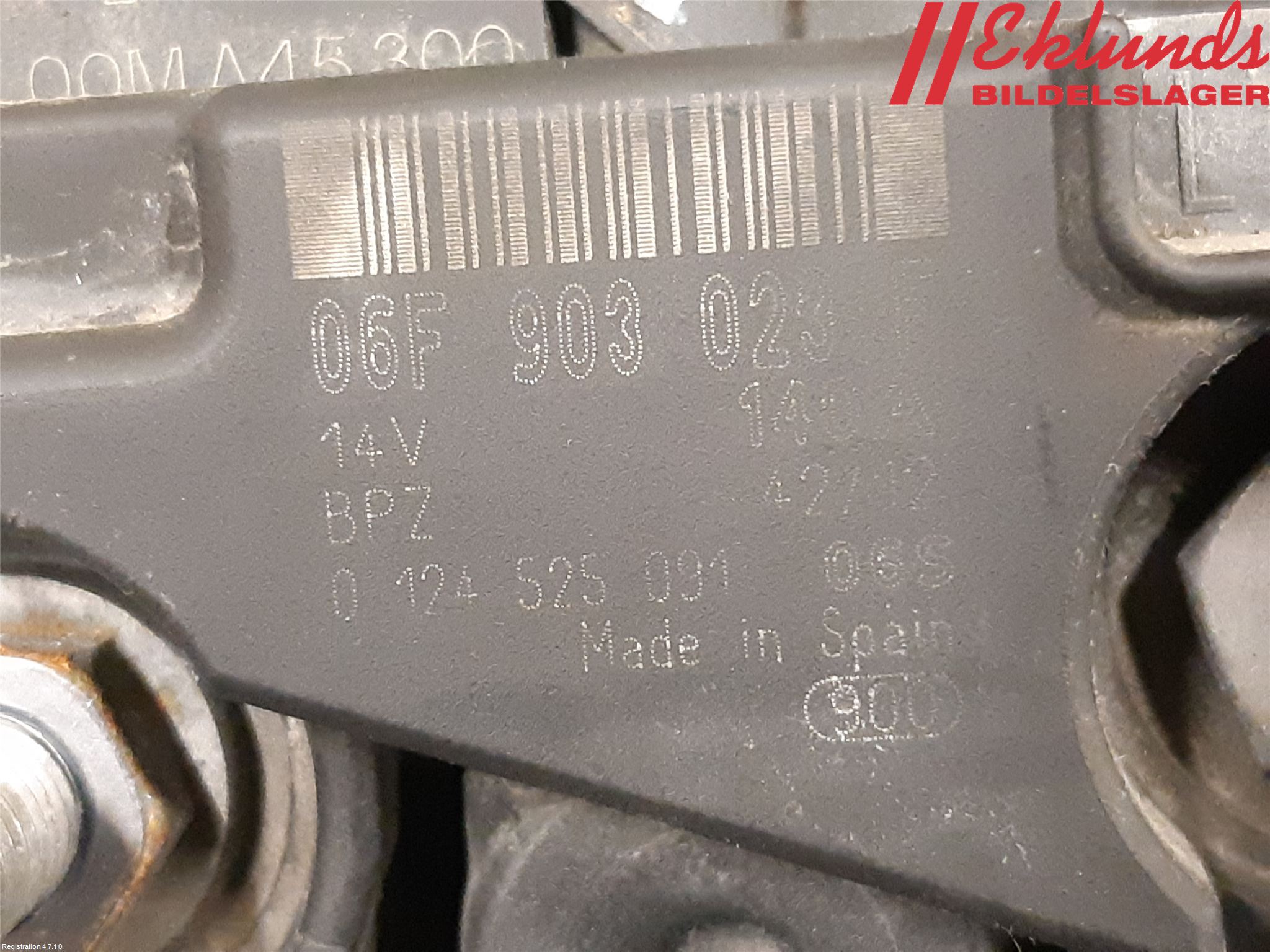 Volkswagen VW CADDY 11-15 Generator