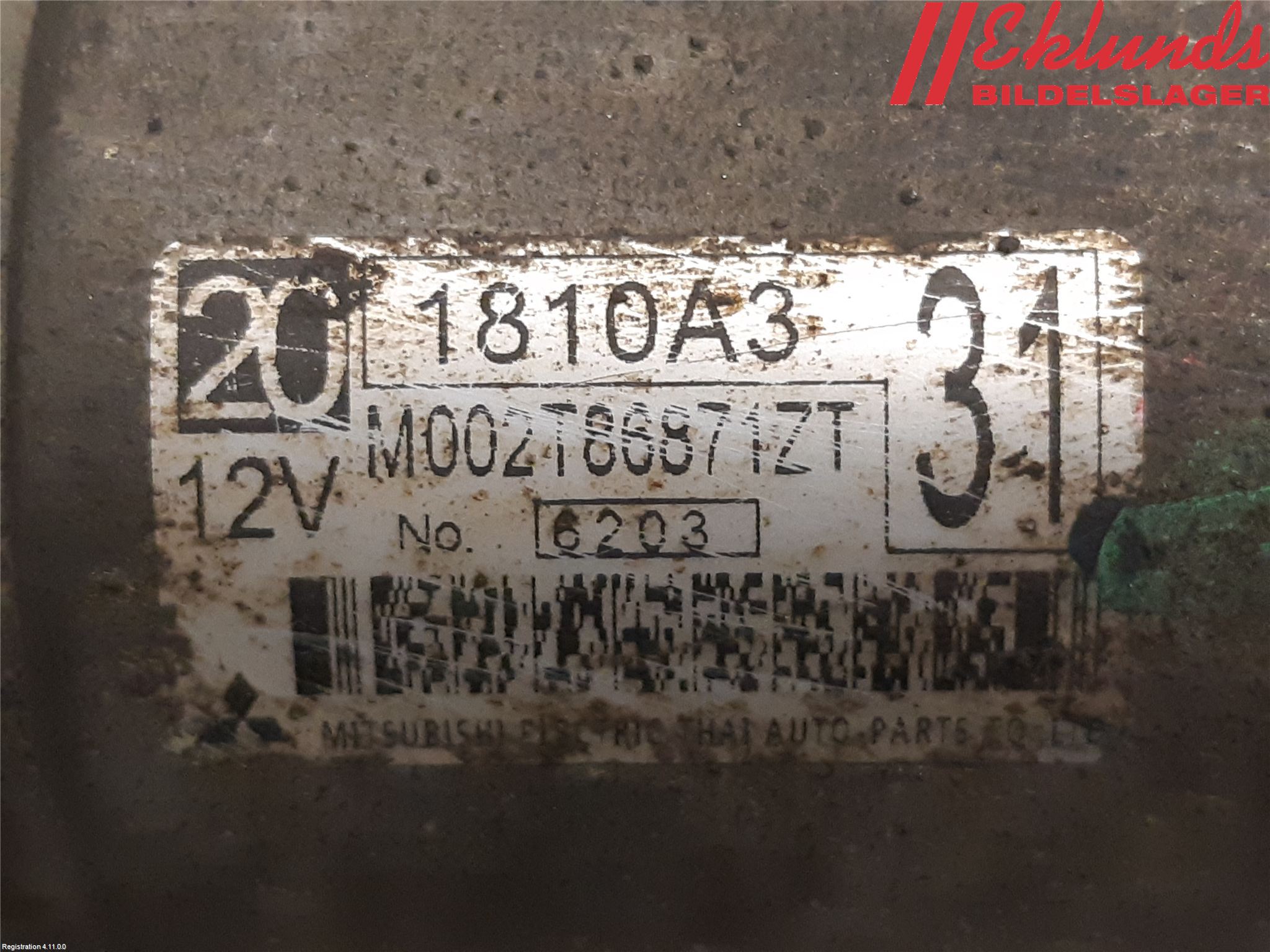 Fiat FULLBACK 16-19 Startmotor Diesel