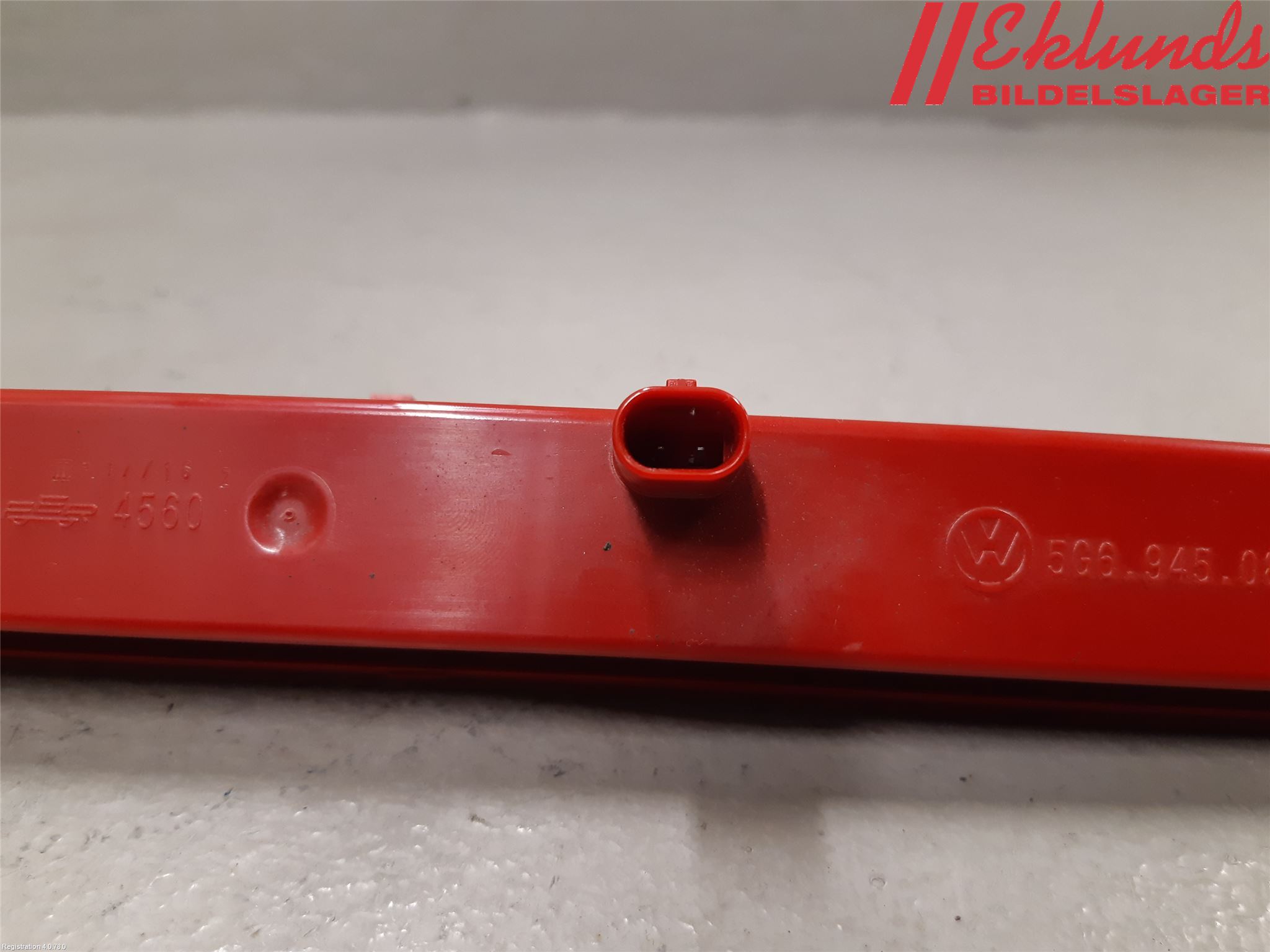 Volkswagen VW GOLF / E-GOLF VII 13-20 Bromsljus Bakruta