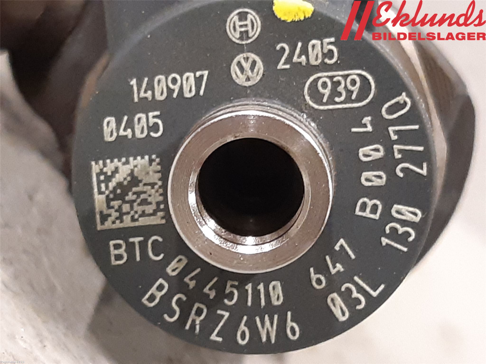 Volkswagen VW PASSAT 11-14 Injspridare