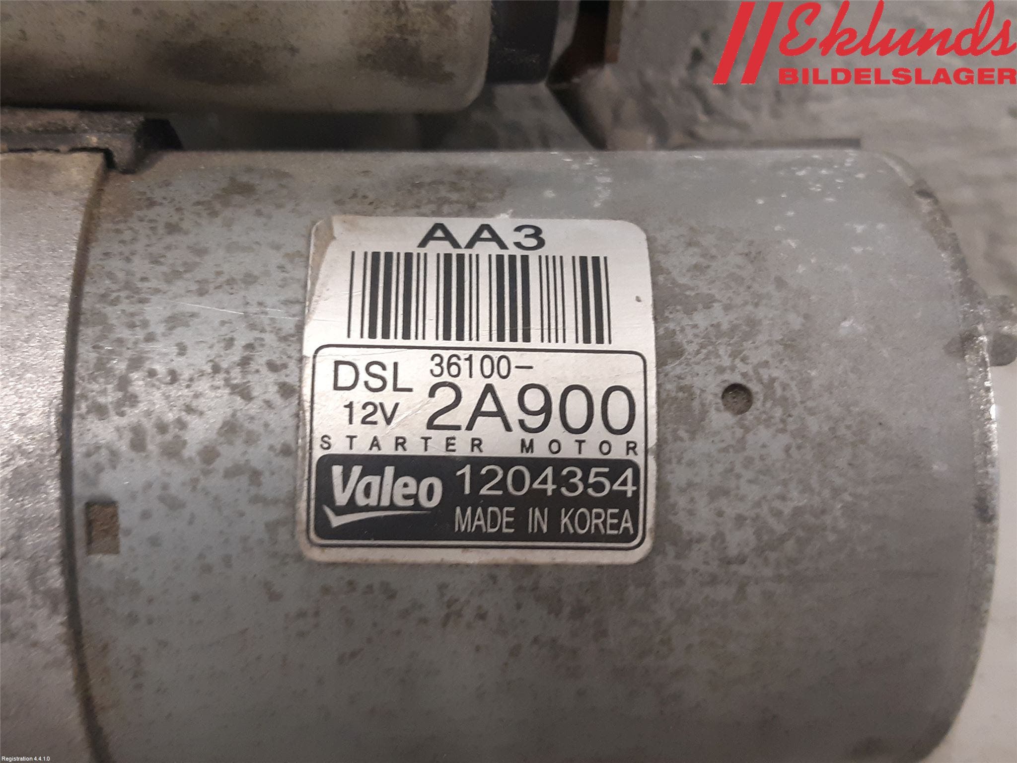 Kia SOUL 09- Startmotor